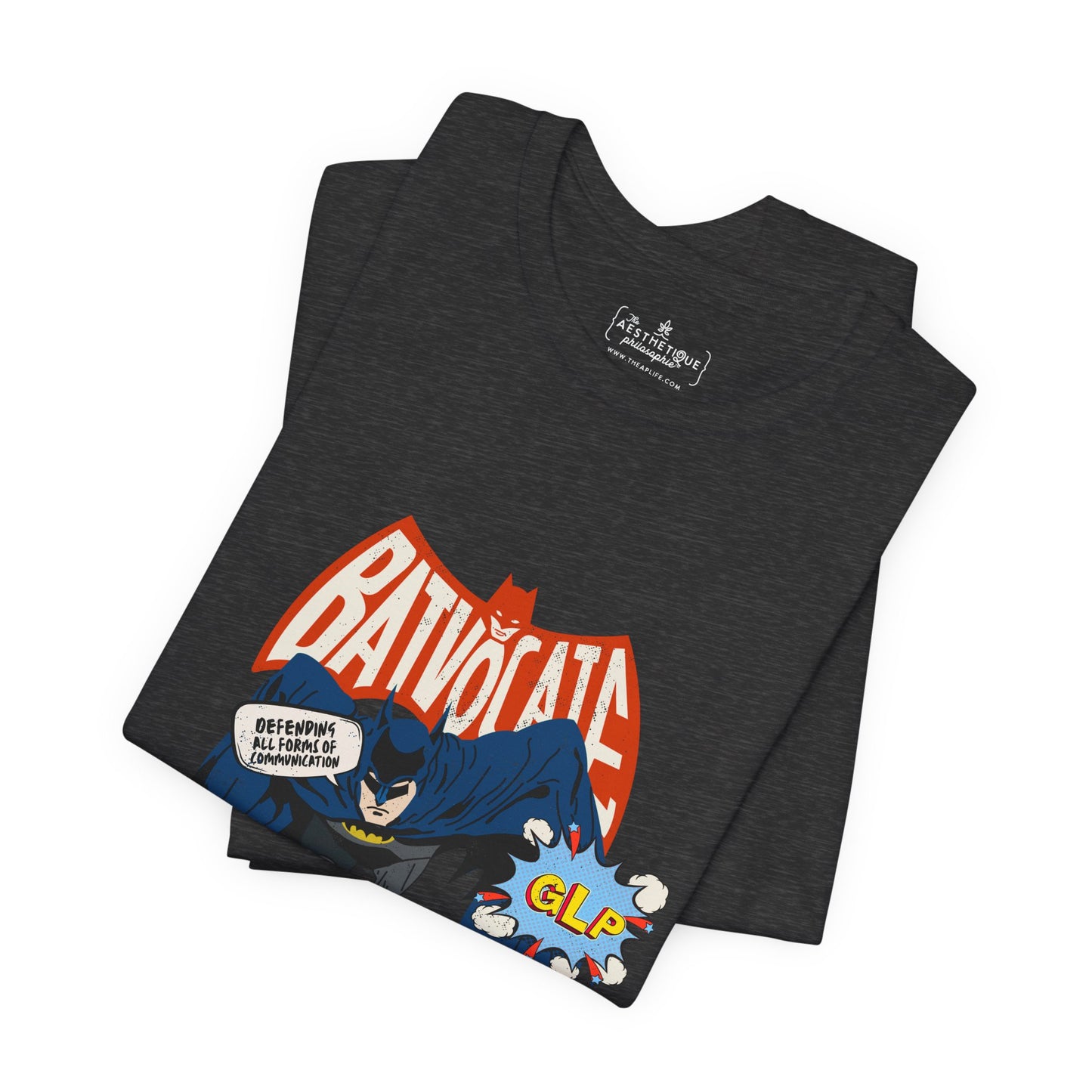 Batvocate - Defending All Forms of Communication - AAC - GLP - S2C - Adult Unisex Jersey Tee