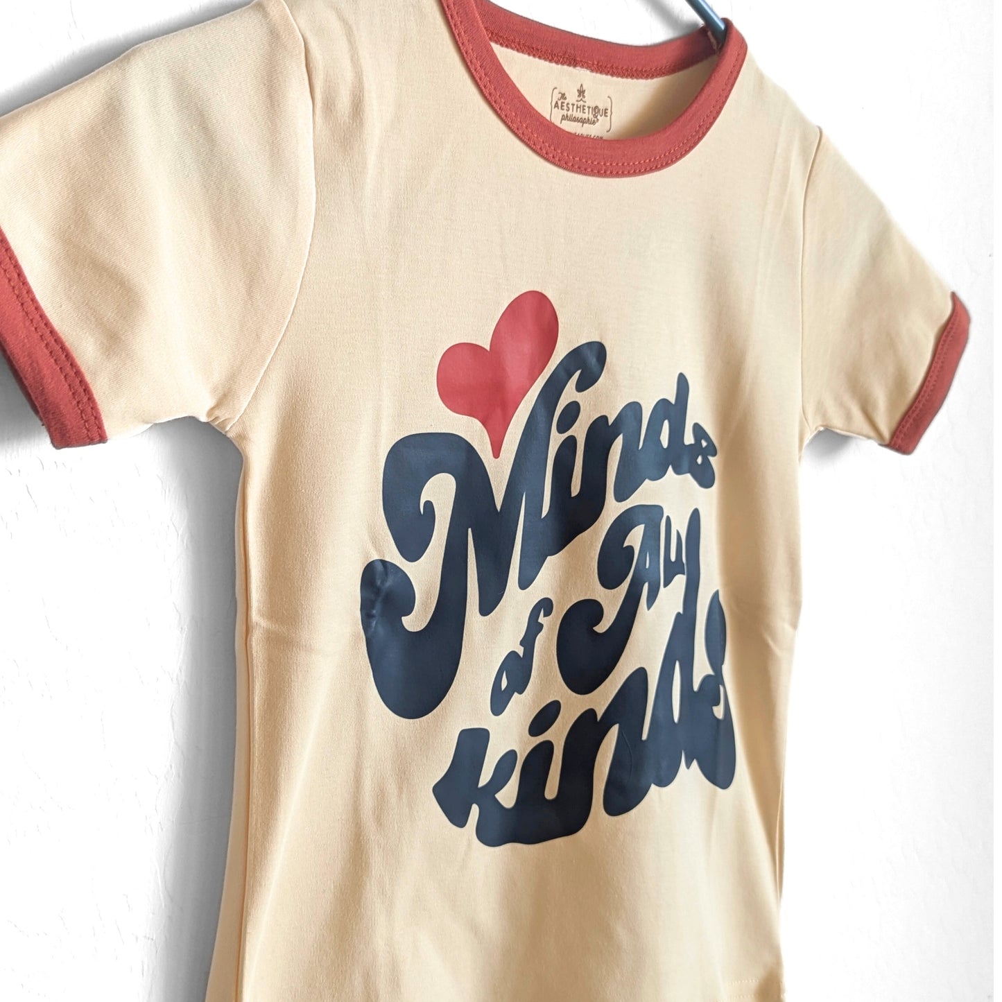 Minds of All Kinds Little Kids Ringer Tee