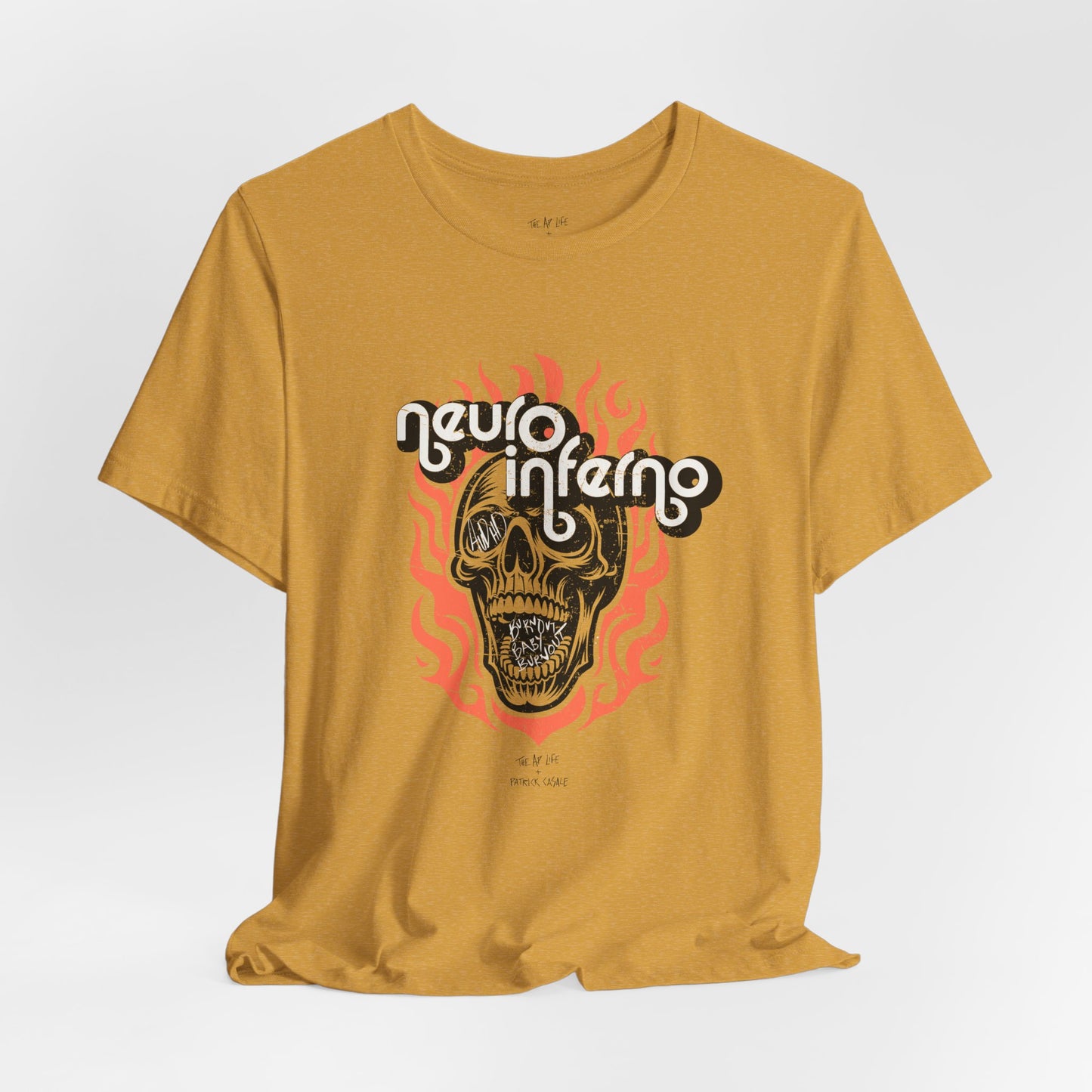 Neuro Inferno - AuDHD Burnout - Adult Unisex Tee