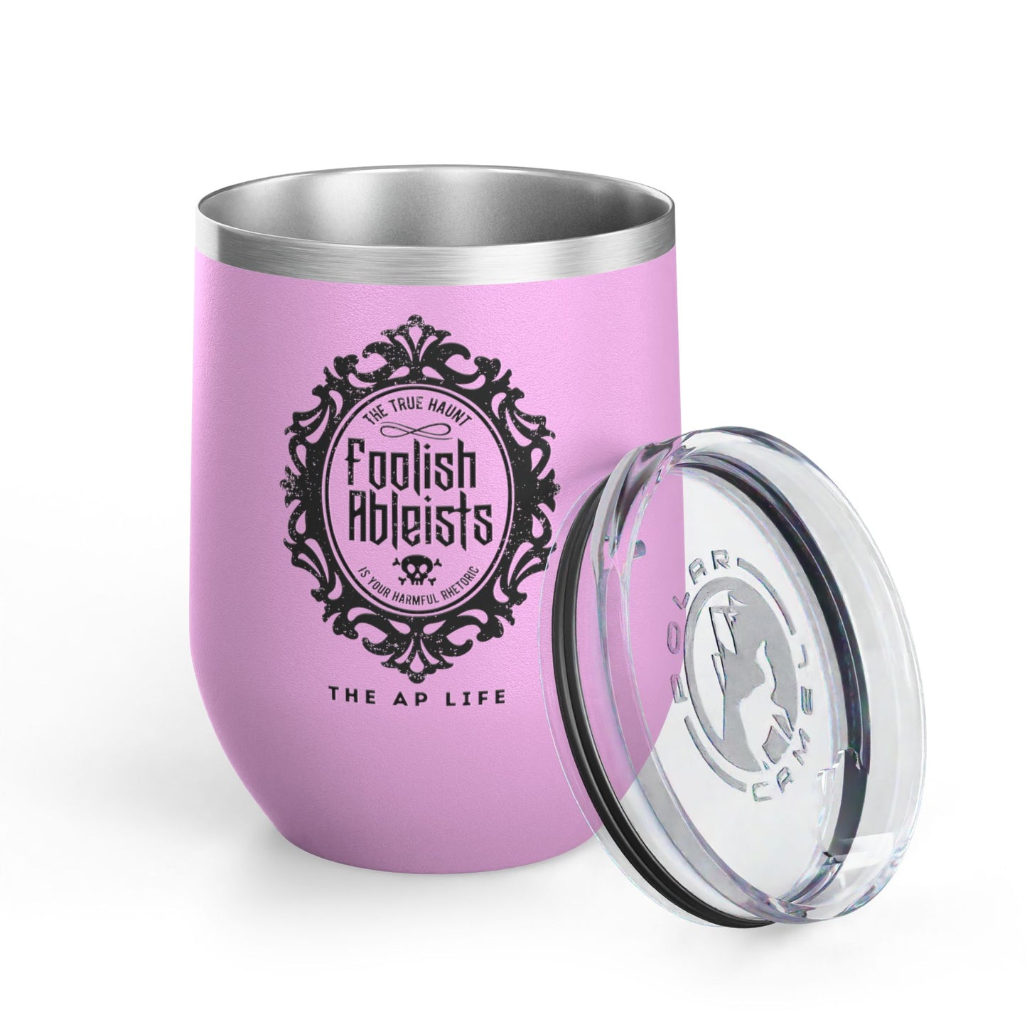 Foolish Ableists - The True Haunt is Your Harmful Rhetoric - Insulated 20oz Tumbler