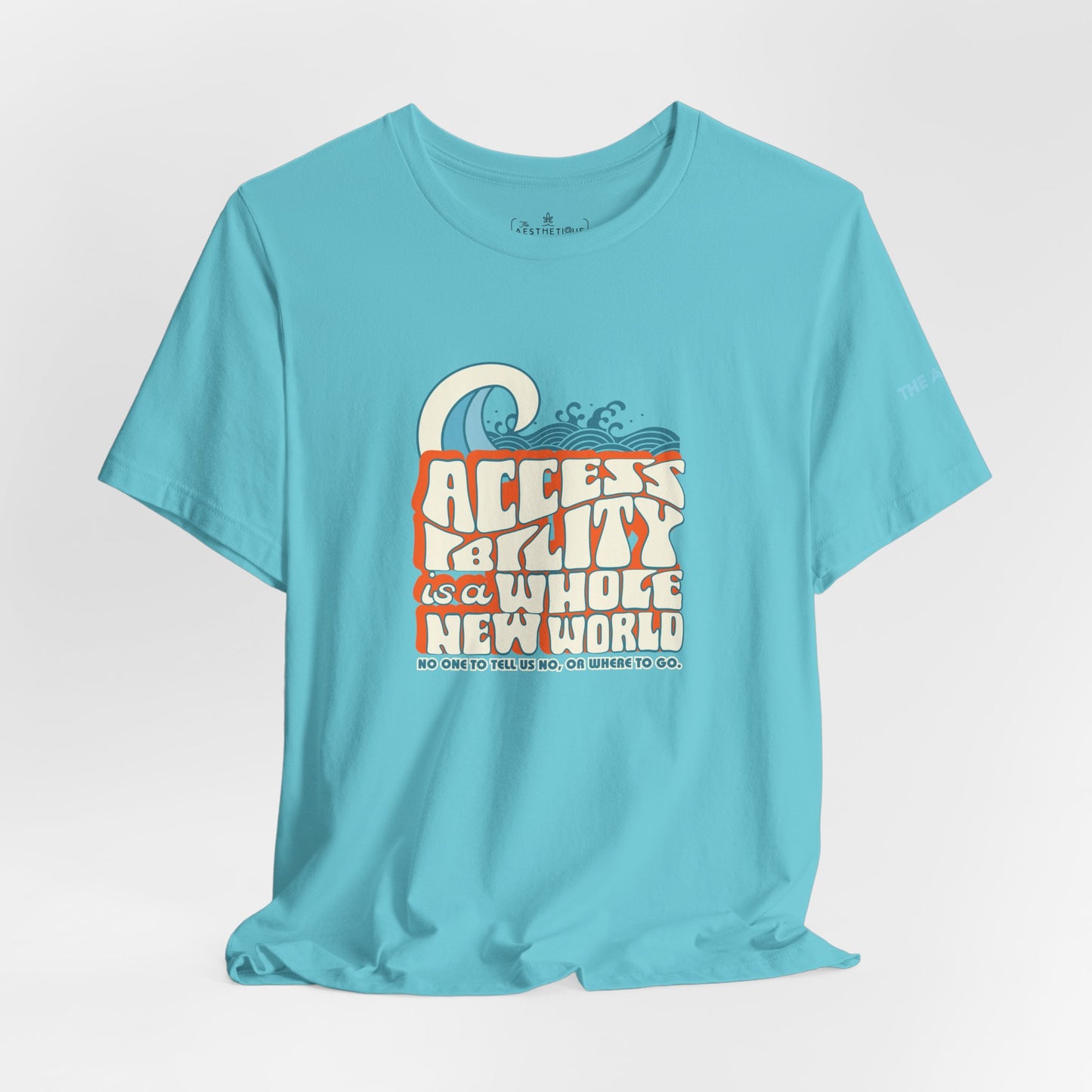 Accessibility Is A Whole New World - Fundraiser Adult Unisex Tee