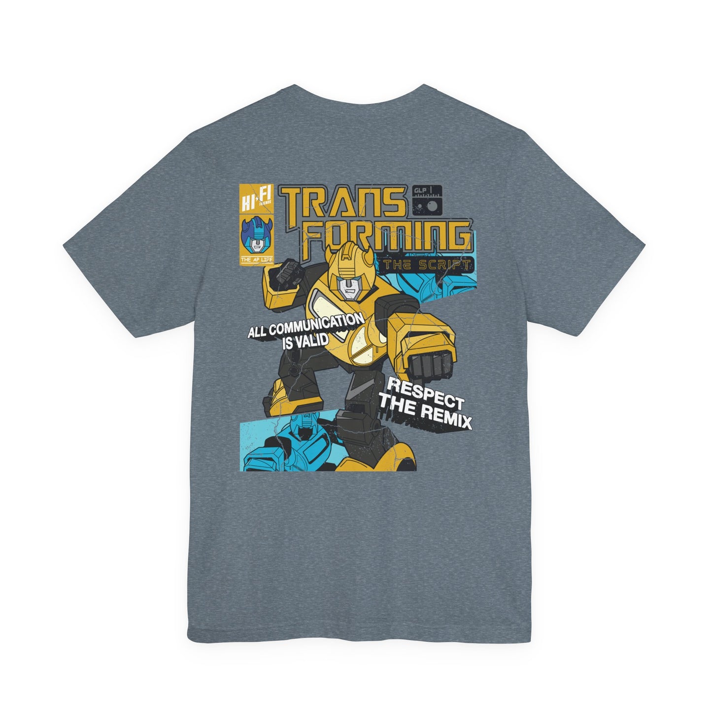 Transforming the Script - Gestalt Language Processing - Adult Unisex Jersey Tee
