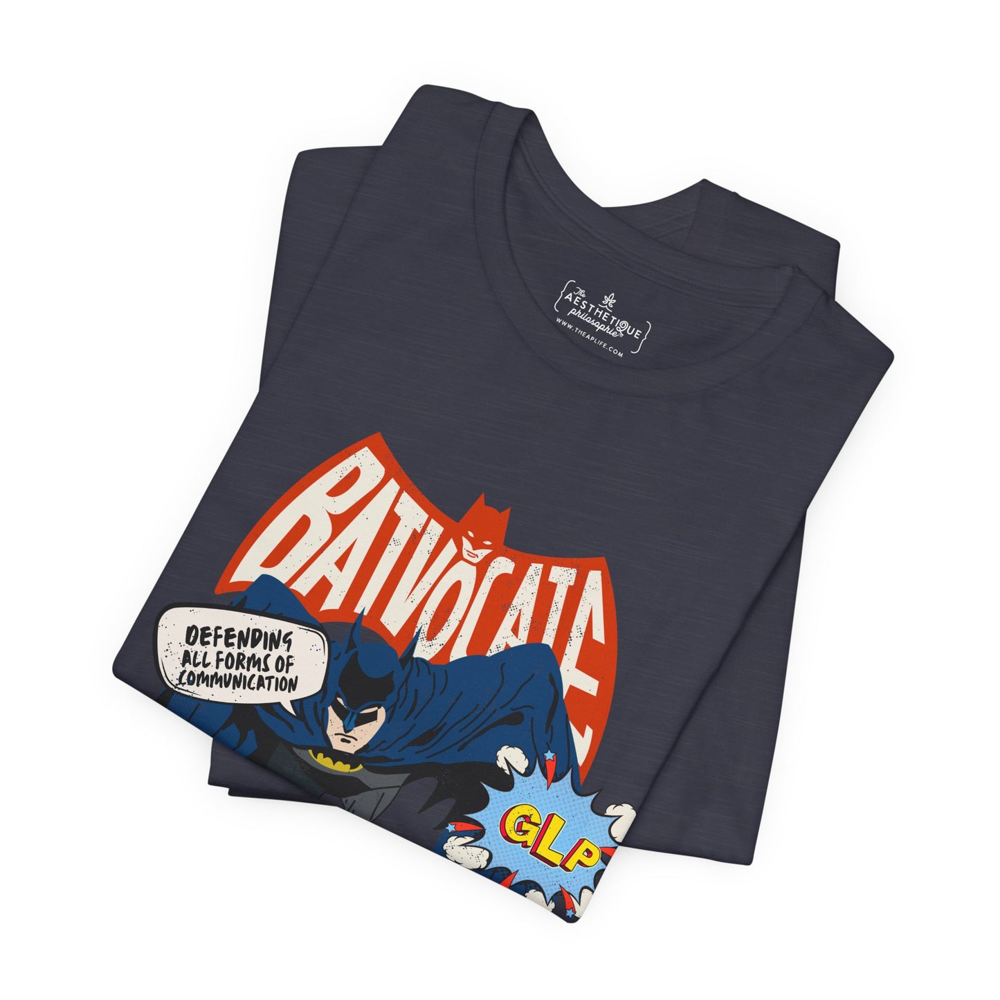 Batvocate - Defending All Forms of Communication - AAC - GLP - S2C - Adult Unisex Jersey Tee