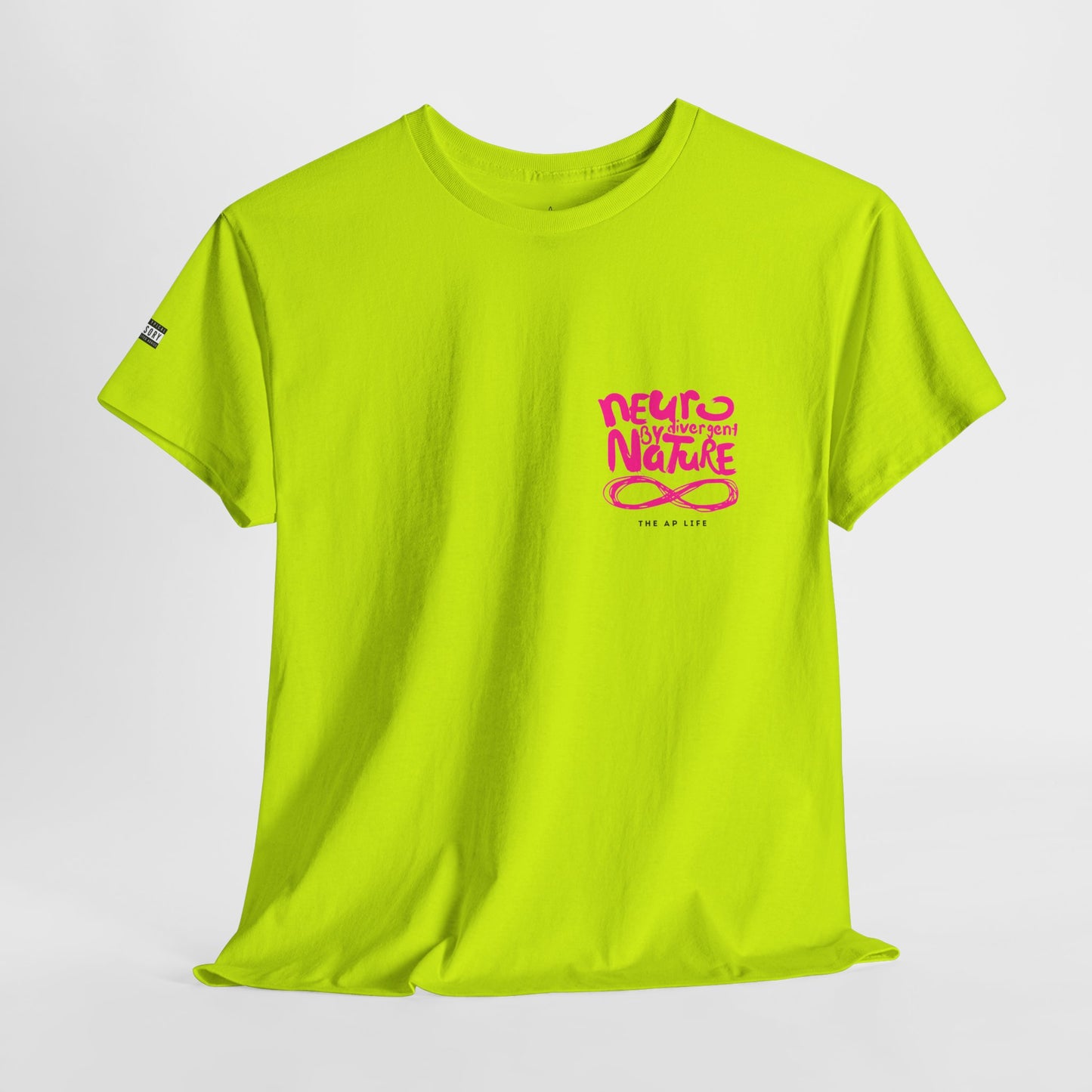 Neurodivergent by Nature (Neurotypical Advisory) - Adult Unisex Jersey Tee