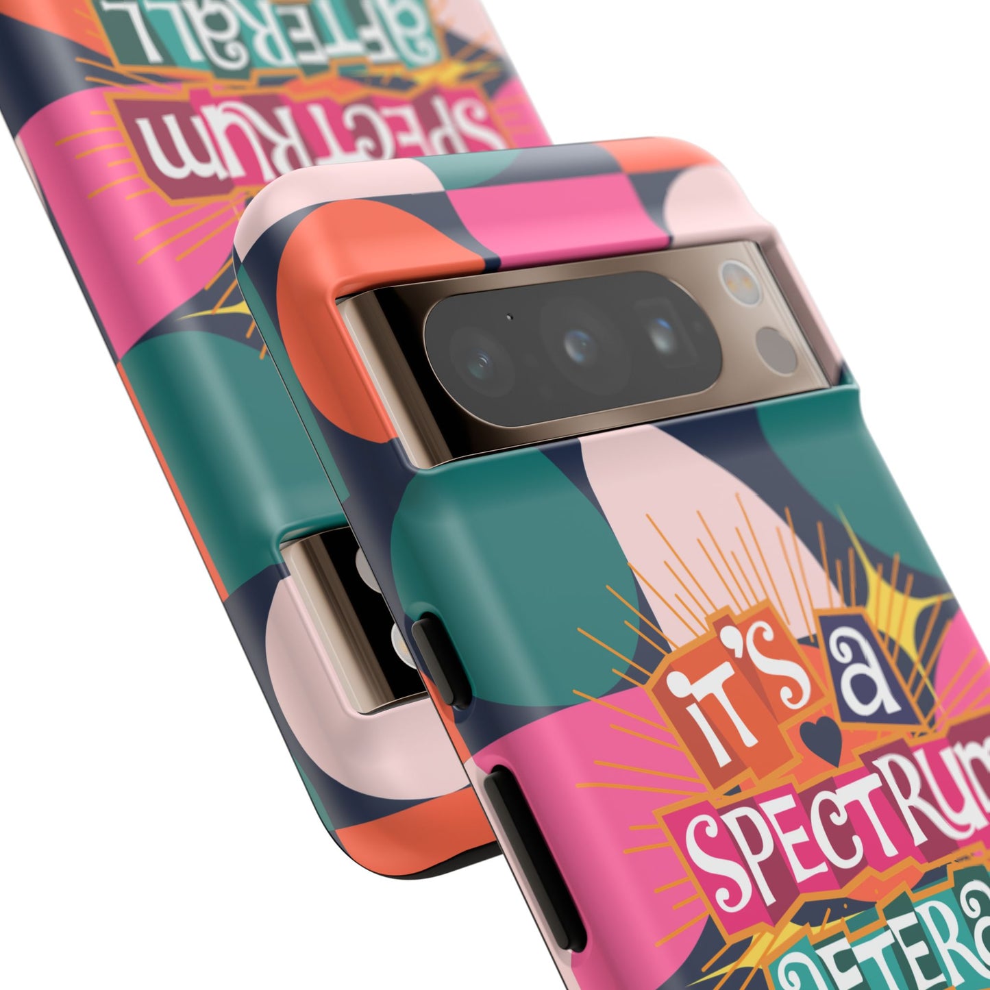 It's A Spectrum Afterall - Autism Awareness - Android Phone Case for Google Pixel & Samsung