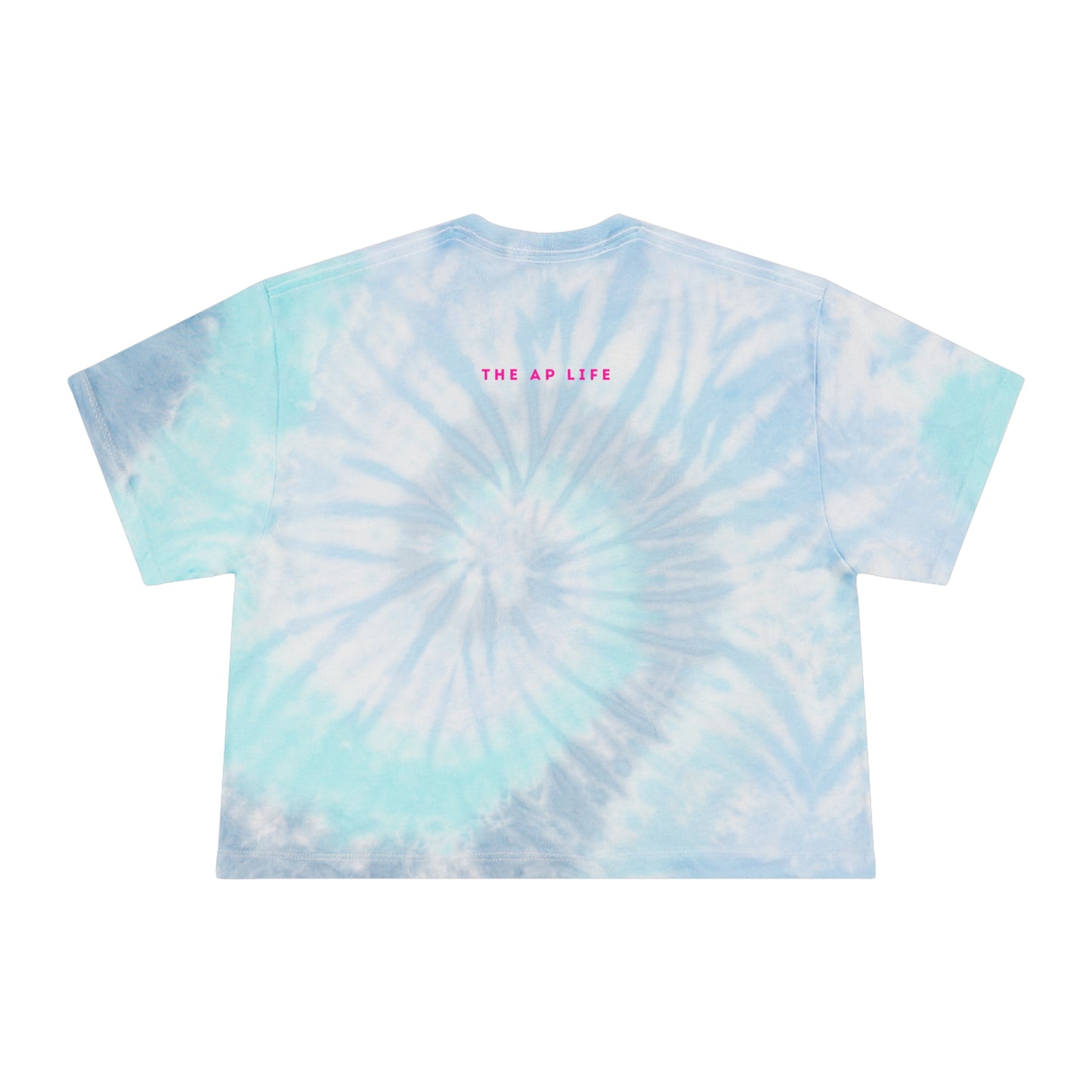 C'mon Ride The Autism Advocacy Train - Women's Tie-Dye Crop Top
