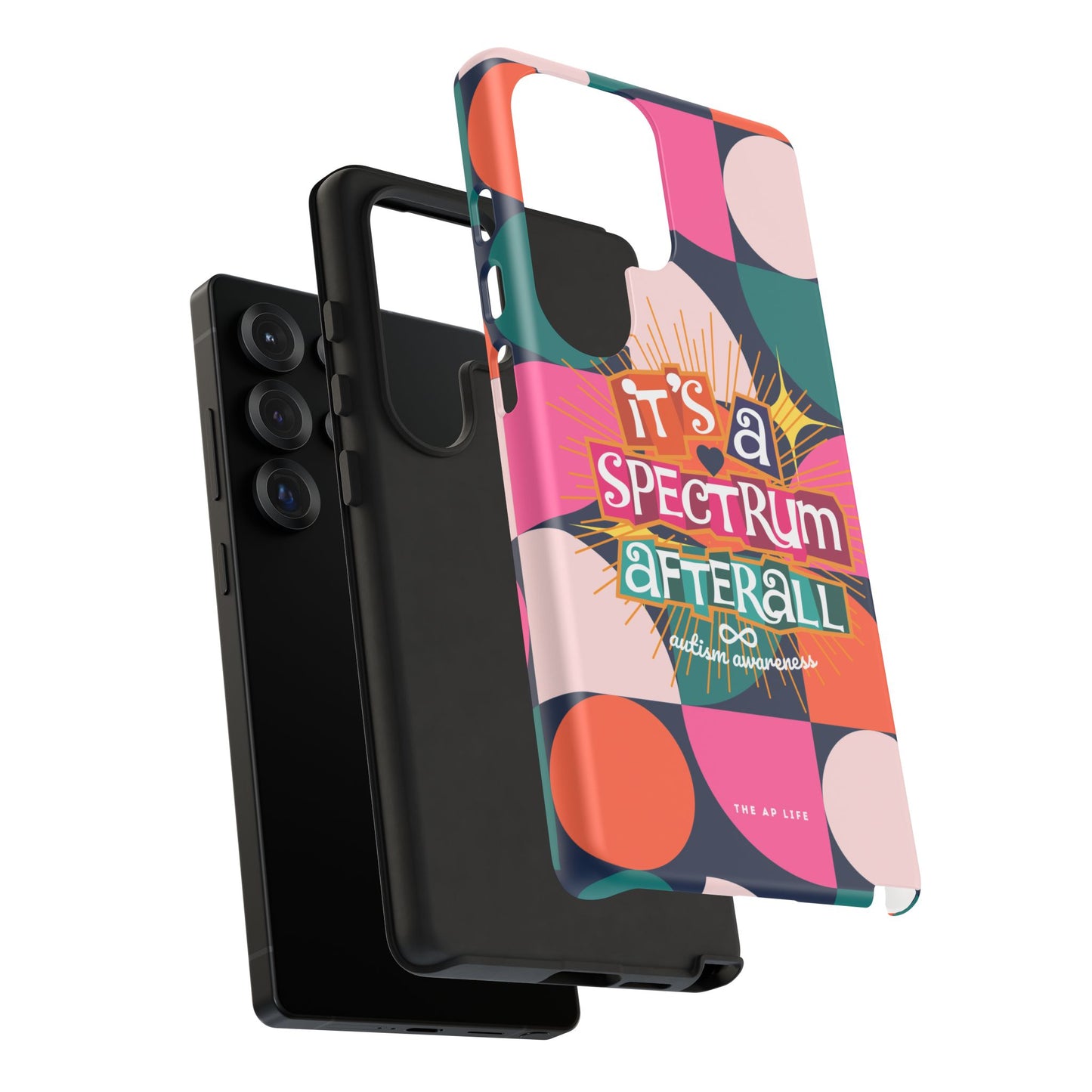 It's A Spectrum Afterall - Autism Awareness - Android Phone Case for Google Pixel & Samsung