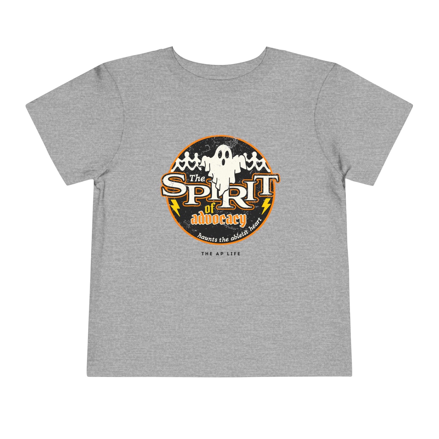 The Spirit of Advocacy (Haunts the Ablelist Heart) - Halloween - Toddler Unisex Tee