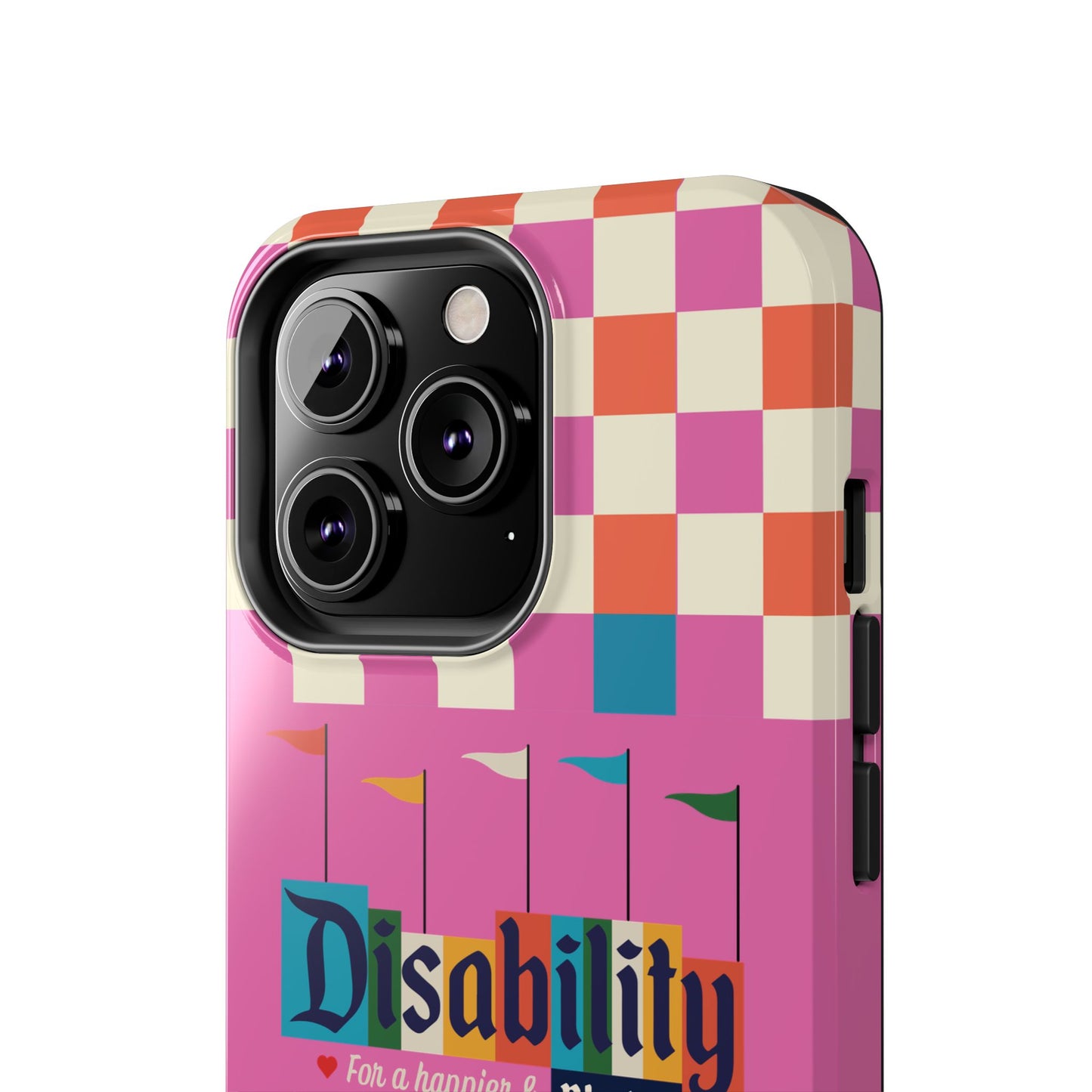 Disability Rights for A Happier & More Inclusive World - iPhone Case