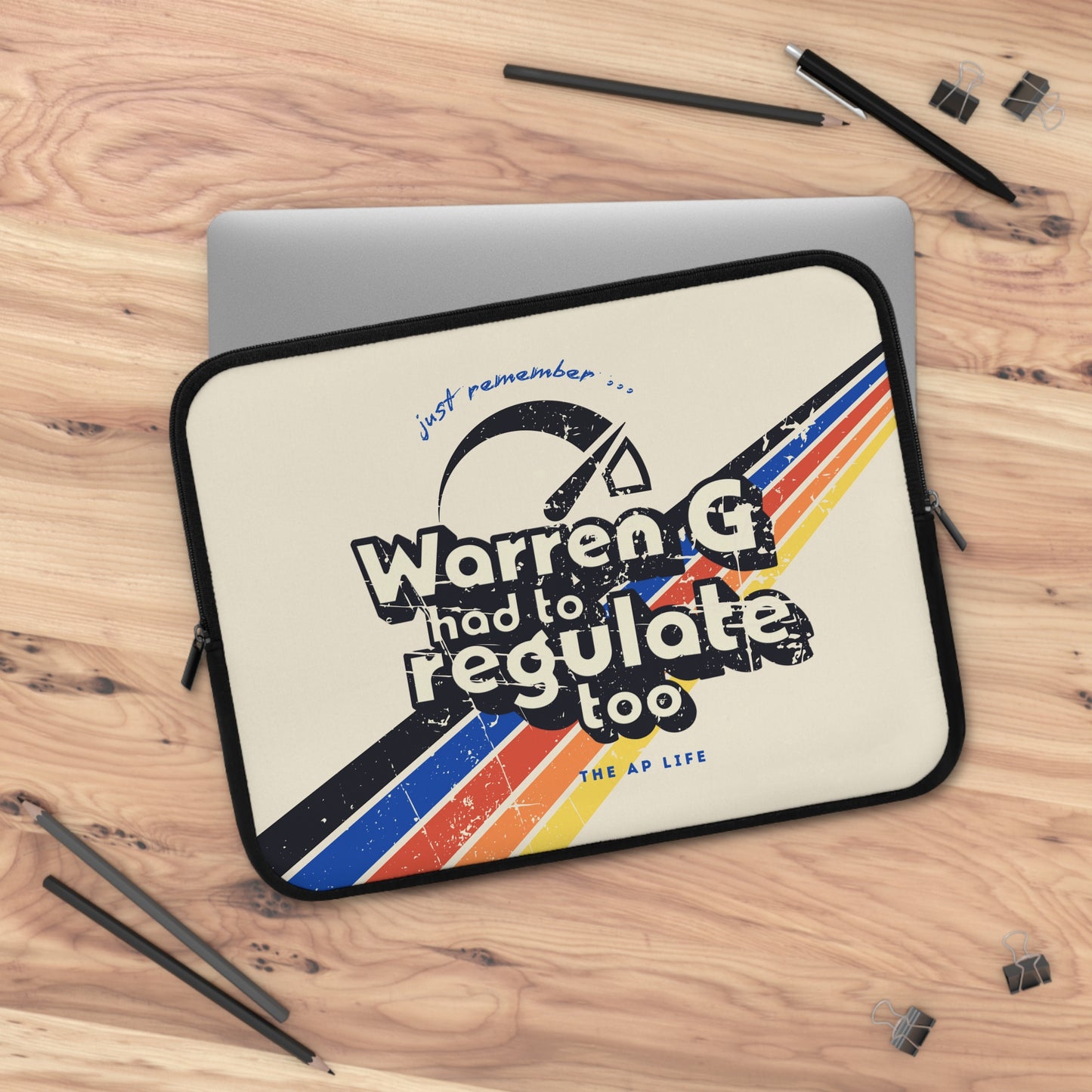 Warren G Had to Regulate Too - Tablet/Laptop Sleeve