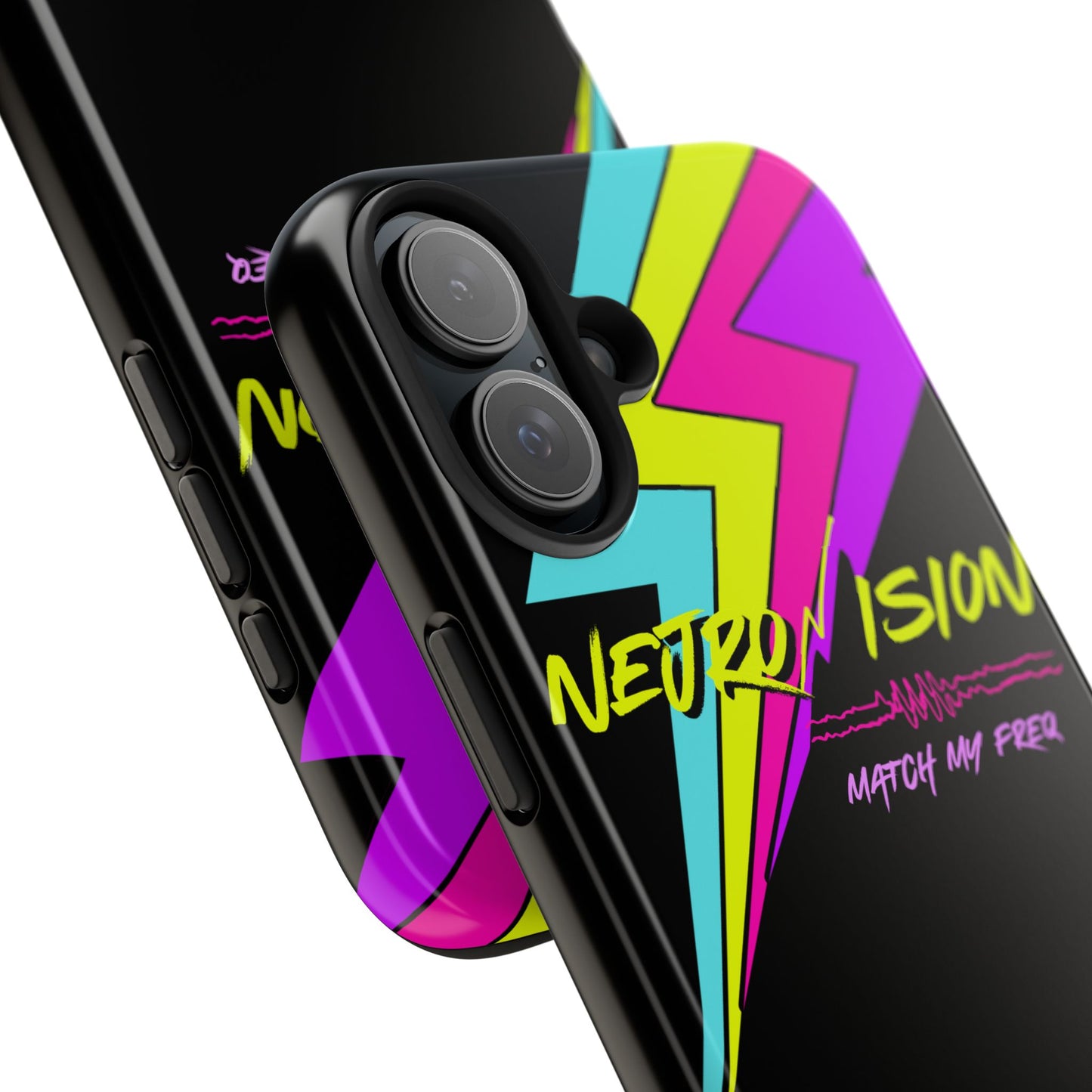 Neurovision - Match my Freq - Epilepsy Awareness Phone Cases - iPhone - Android