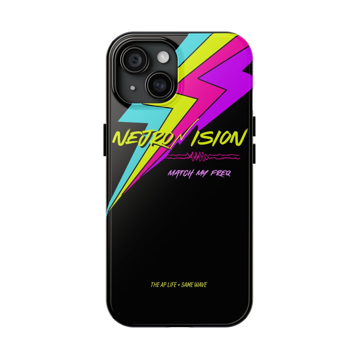 Neurovision - Match my Freq - Epilepsy Awareness Phone Cases - iPhone - Android
