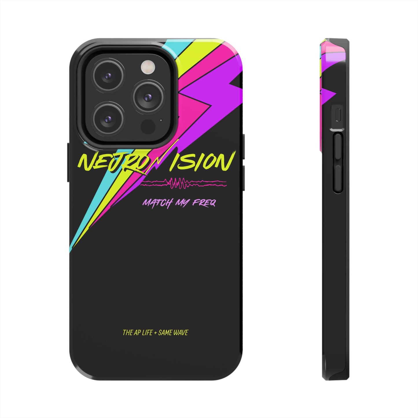 Neurovision - Match my Freq - Epilepsy Awareness Phone Cases - iPhone - Android