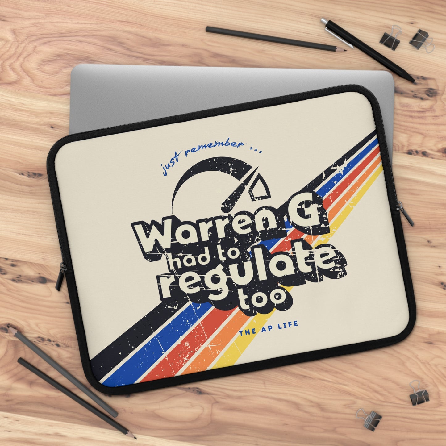 Warren G Had to Regulate Too - Tablet/Laptop Sleeve