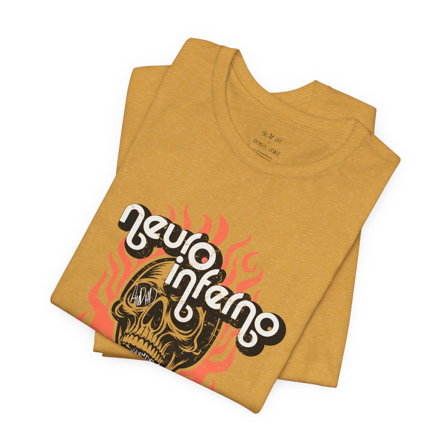 Neuro Inferno - AuDHD Burnout - Adult Unisex Tee