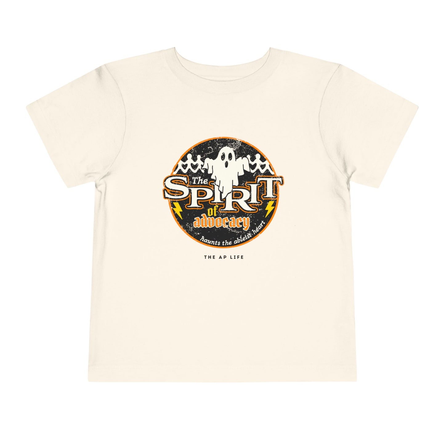 The Spirit of Advocacy (Haunts the Ablelist Heart) - Halloween - Toddler Unisex Tee