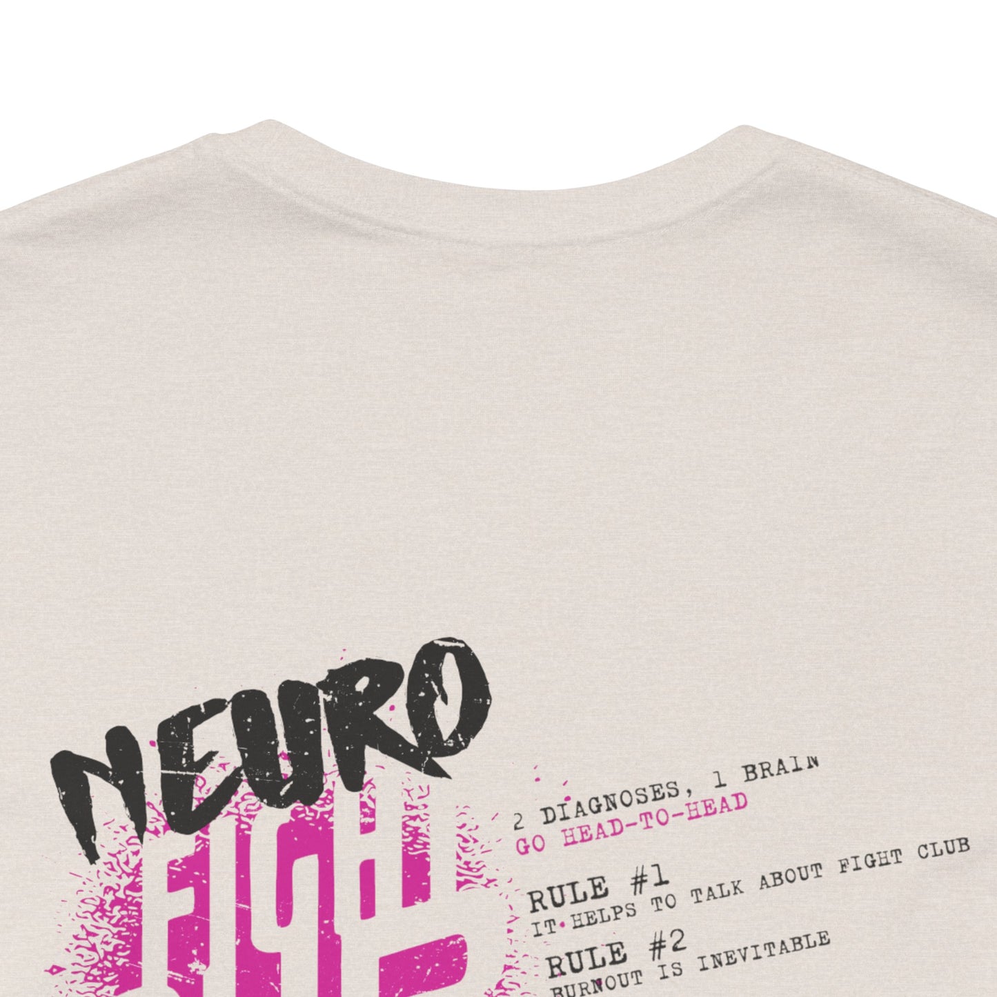 Neuro Fight Club - AuDHD - Adult Unisex Tee