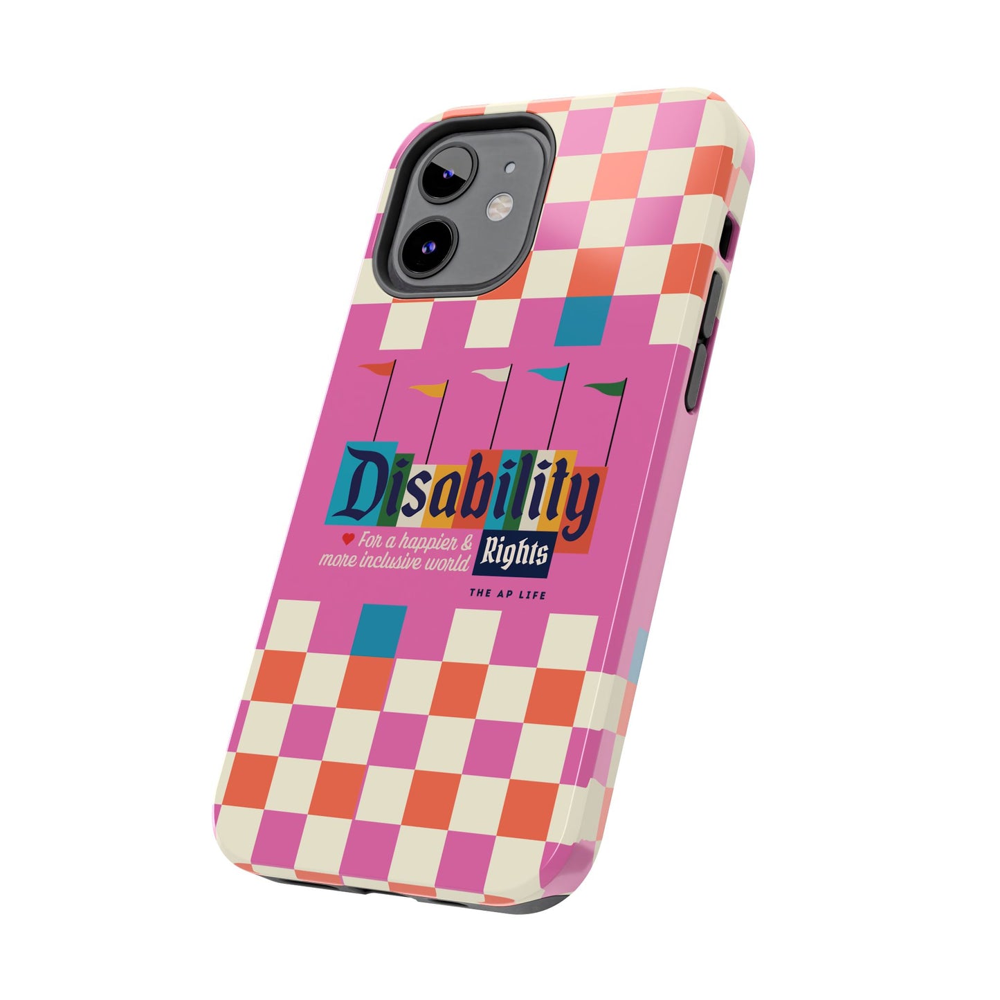 Disability Rights for A Happier & More Inclusive World - iPhone Case