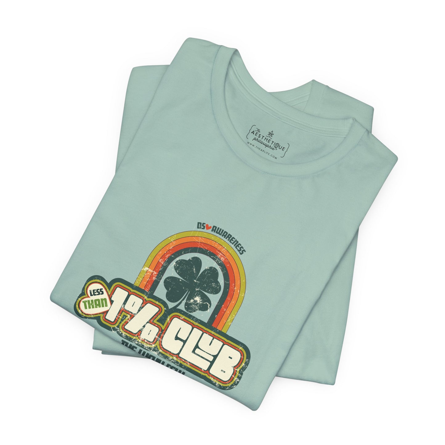 Less Than 1% Club (The Lucky Few) DS Awareness - Unisex Jersey Short Sleeve Tee
