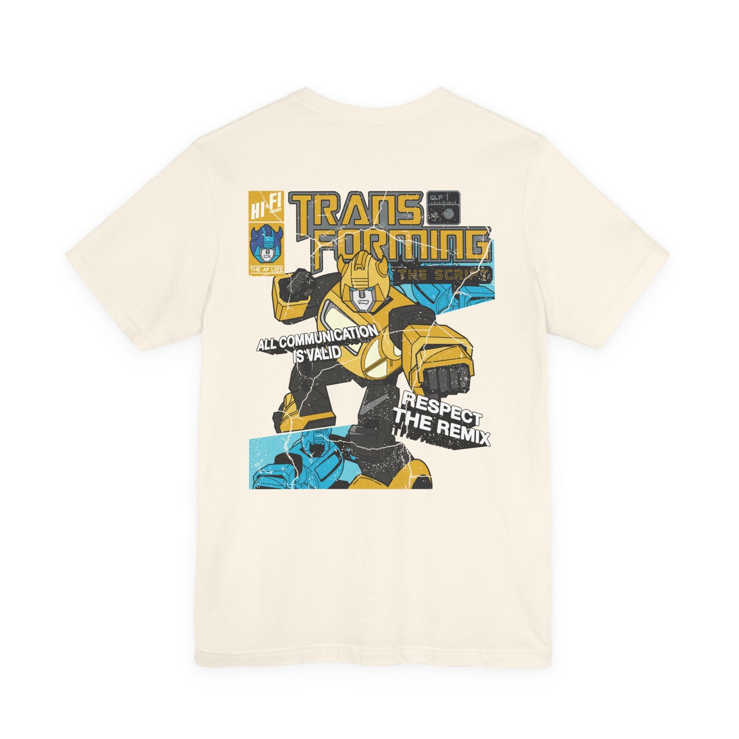 Transforming the Script - Gestalt Language Processing - Adult Unisex Jersey Tee