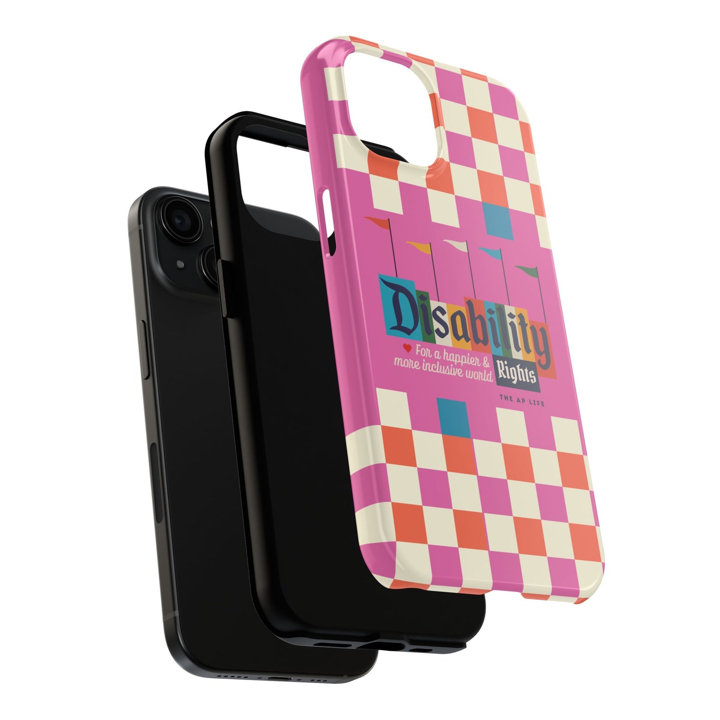 Disability Rights for A Happier & More Inclusive World - iPhone Case