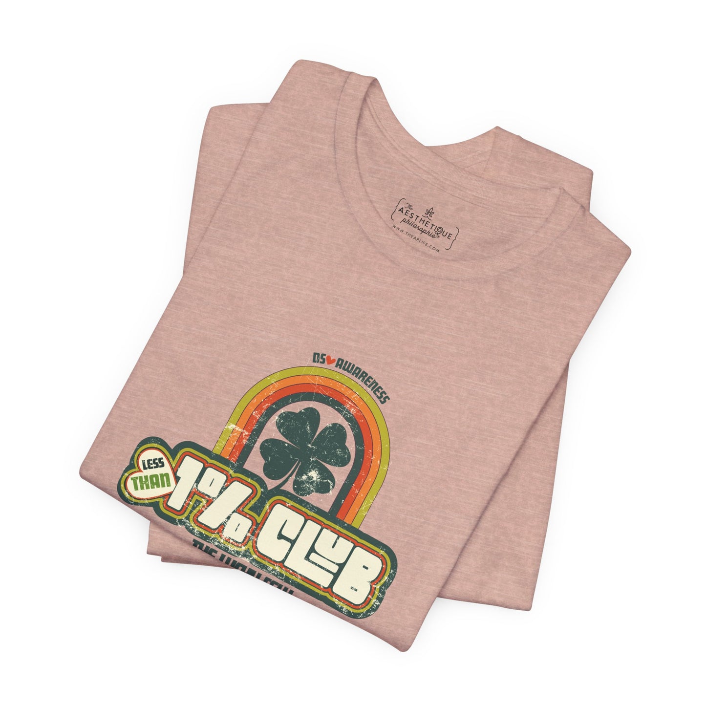 Less Than 1% Club (The Lucky Few) DS Awareness - Unisex Jersey Short Sleeve Tee