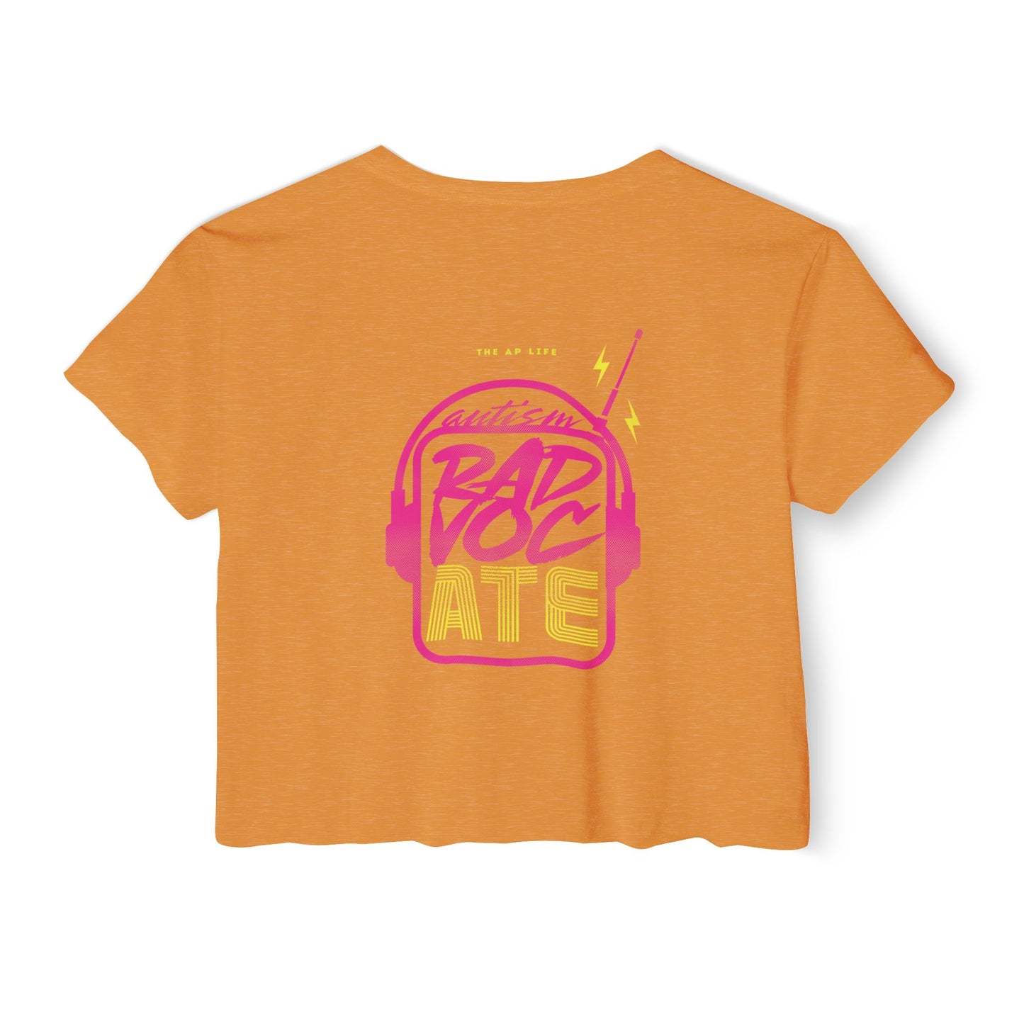 Autism RadvocATE - Women's Crop Top Tee
