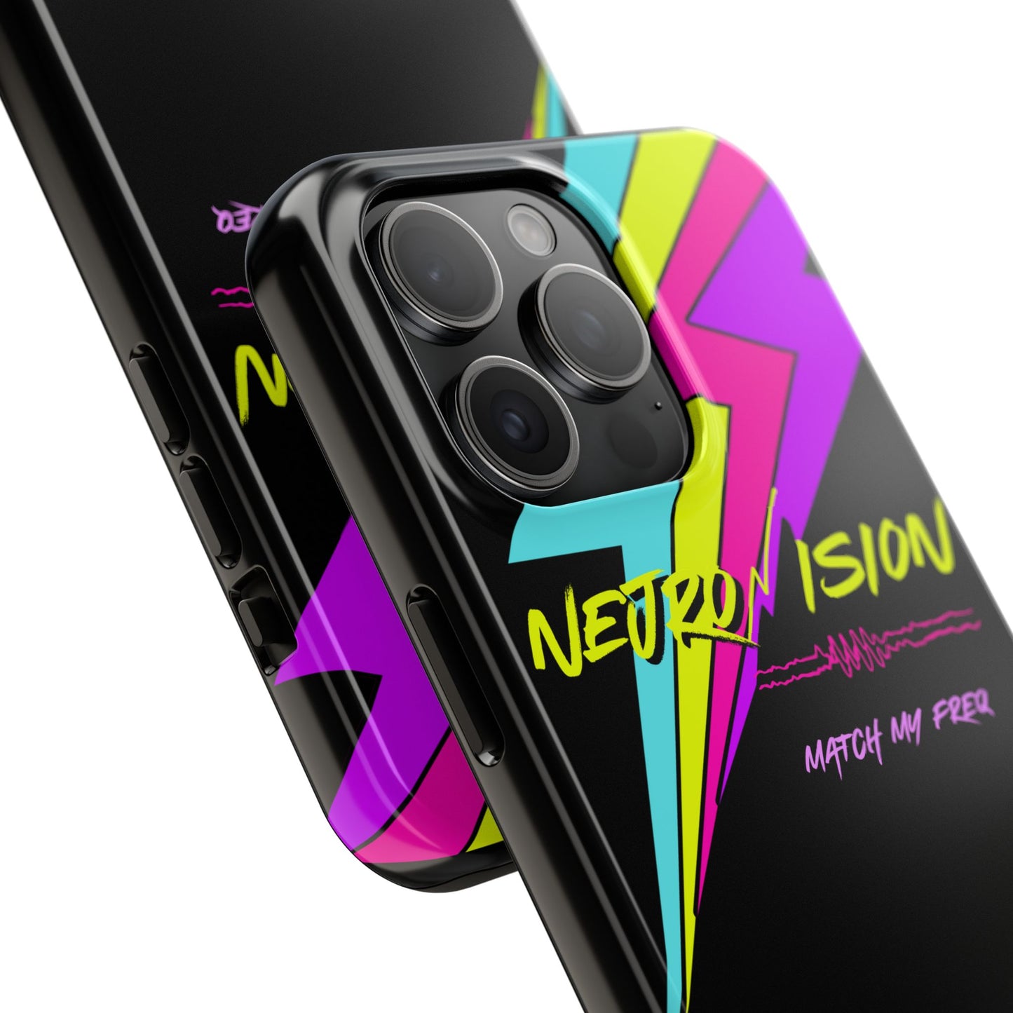 Neurovision - Match my Freq - Epilepsy Awareness Phone Cases - iPhone - Android