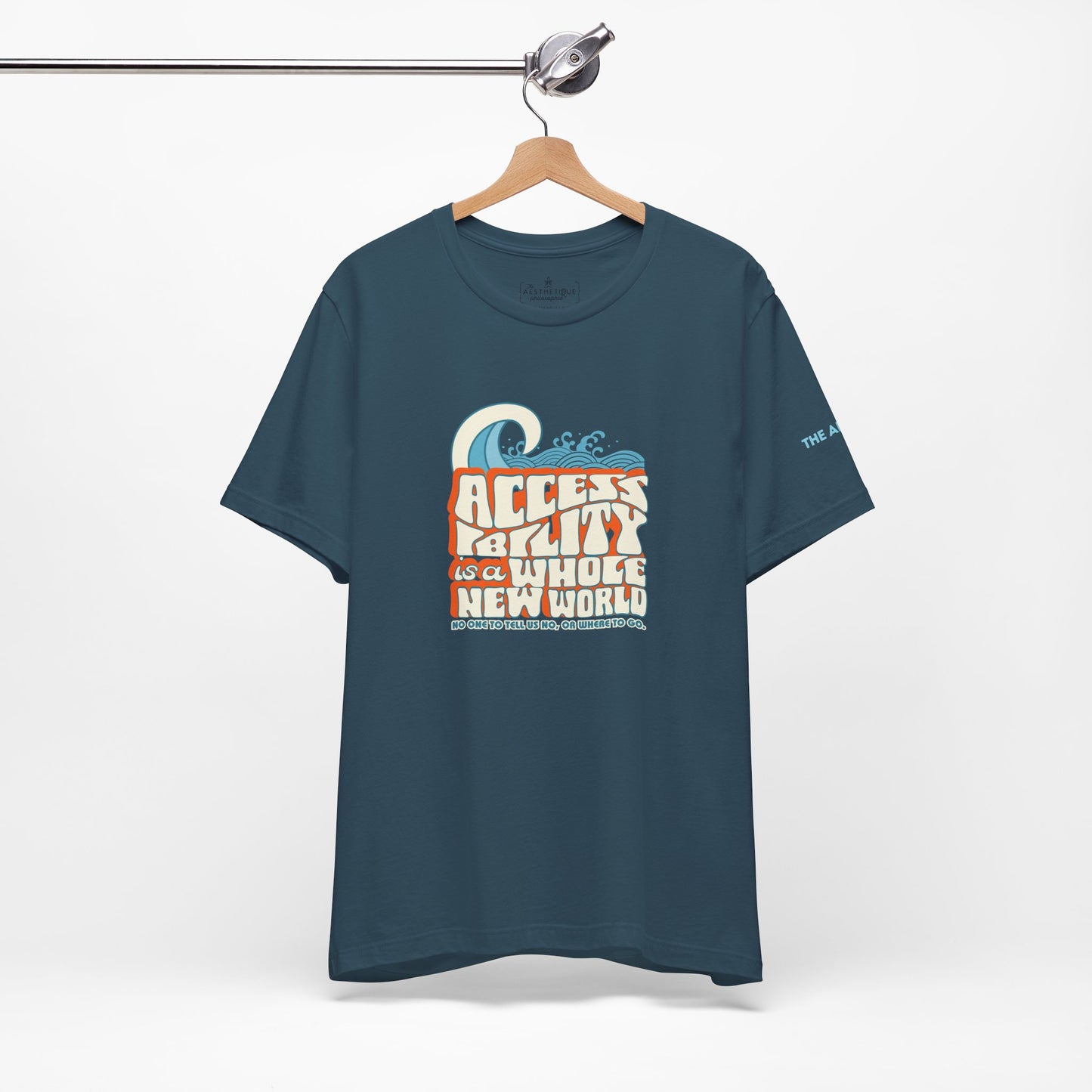 Accessibility Is A Whole New World - Fundraiser Adult Unisex Tee