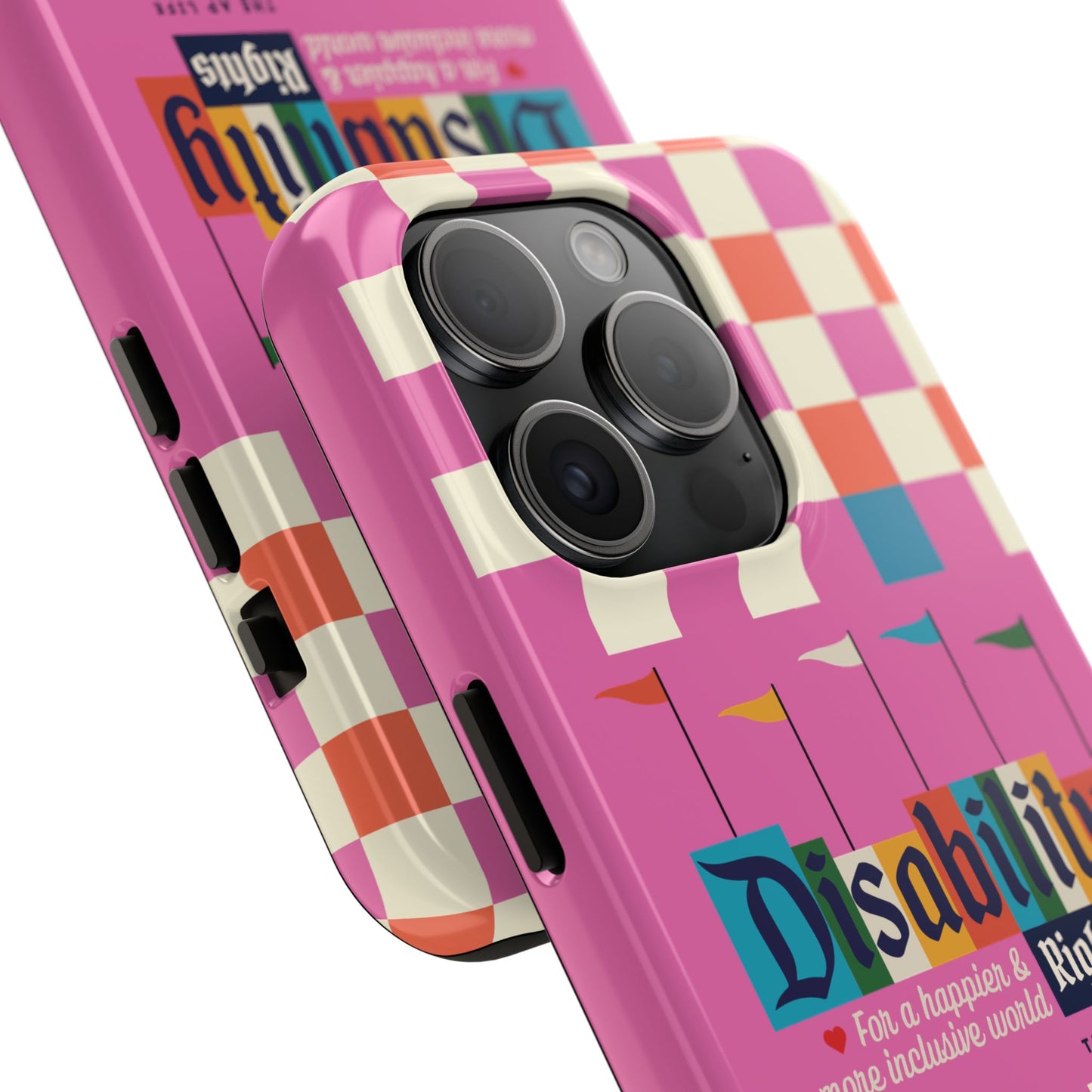 Disability Rights for A Happier & More Inclusive World - iPhone Case