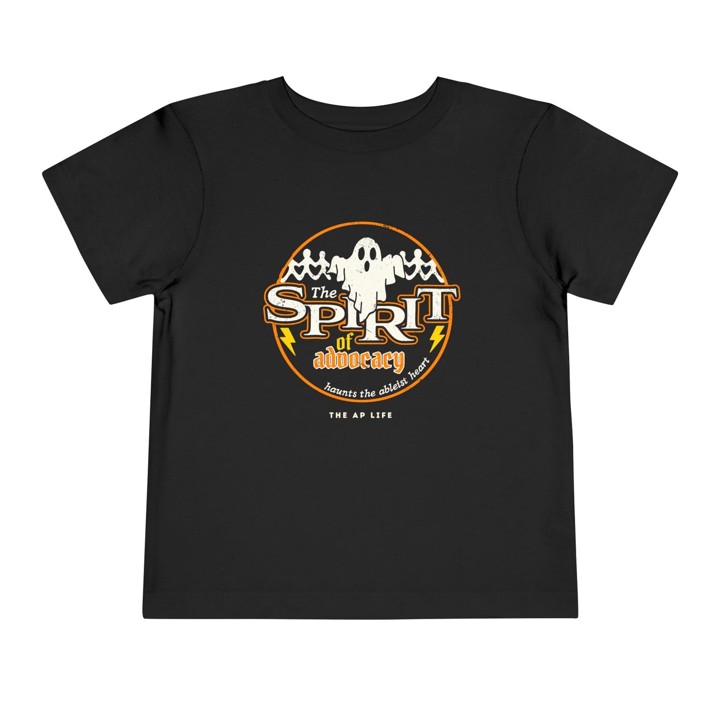 The Spirit of Advocacy (Haunts the Ablelist Heart) - Halloween - Toddler Unisex Tee