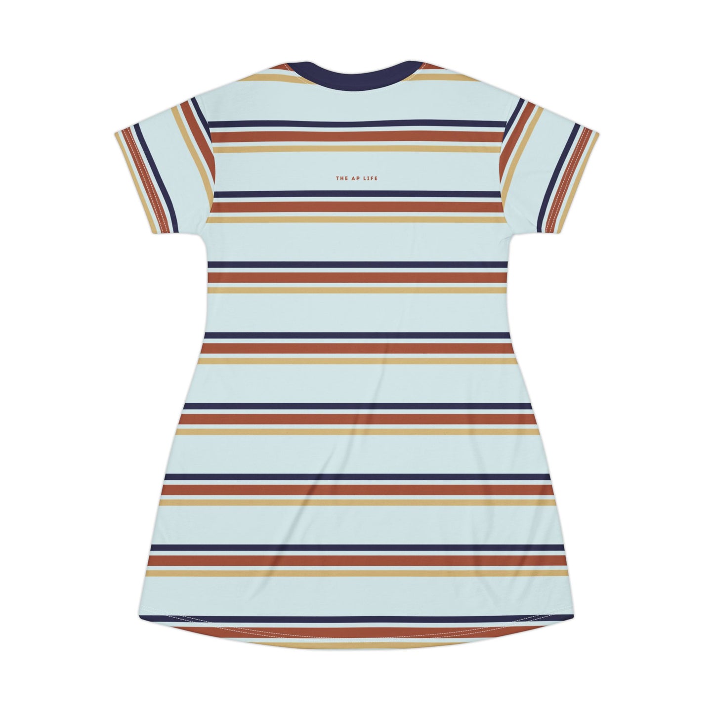 Respect The Spectrum - Women's Striped T-Shirt Dress