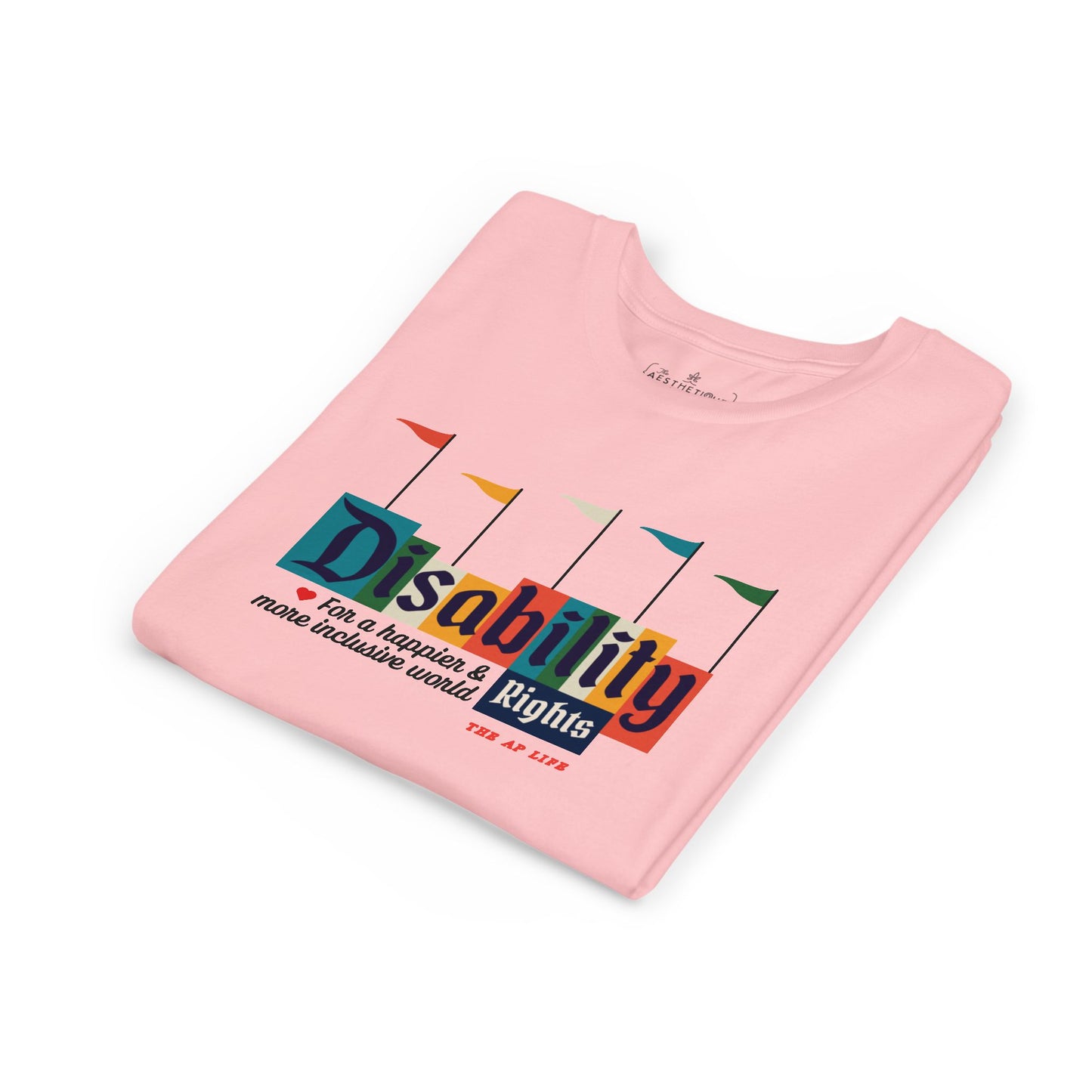 Disability Rights For A Happier & More Inclusive World - Youth Unisex Jersey Tee