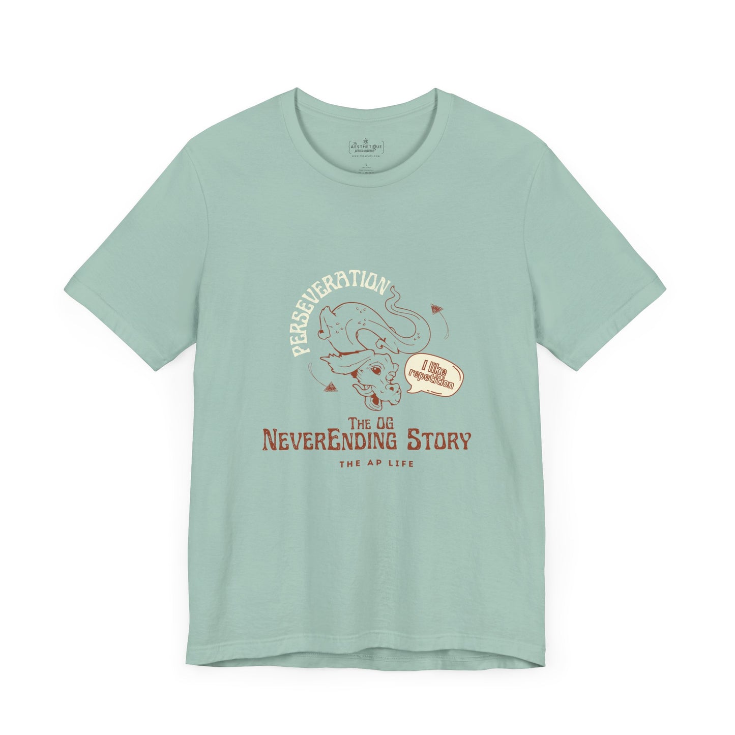 Perseveration The OG NeverEnding Story - Adult Unisex Jersey Short Sleeve Tee