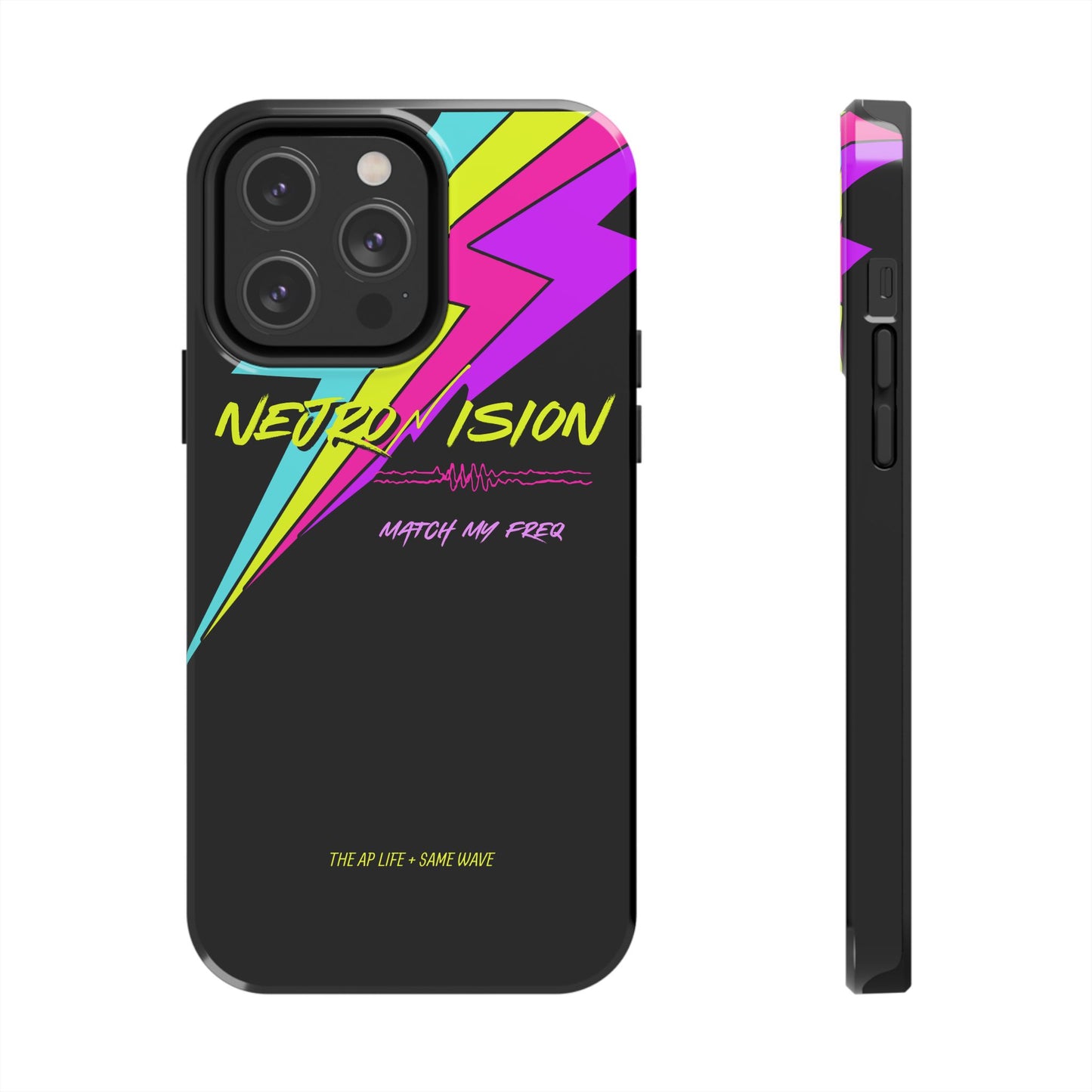 Neurovision - Match my Freq - Epilepsy Awareness Phone Cases - iPhone - Android