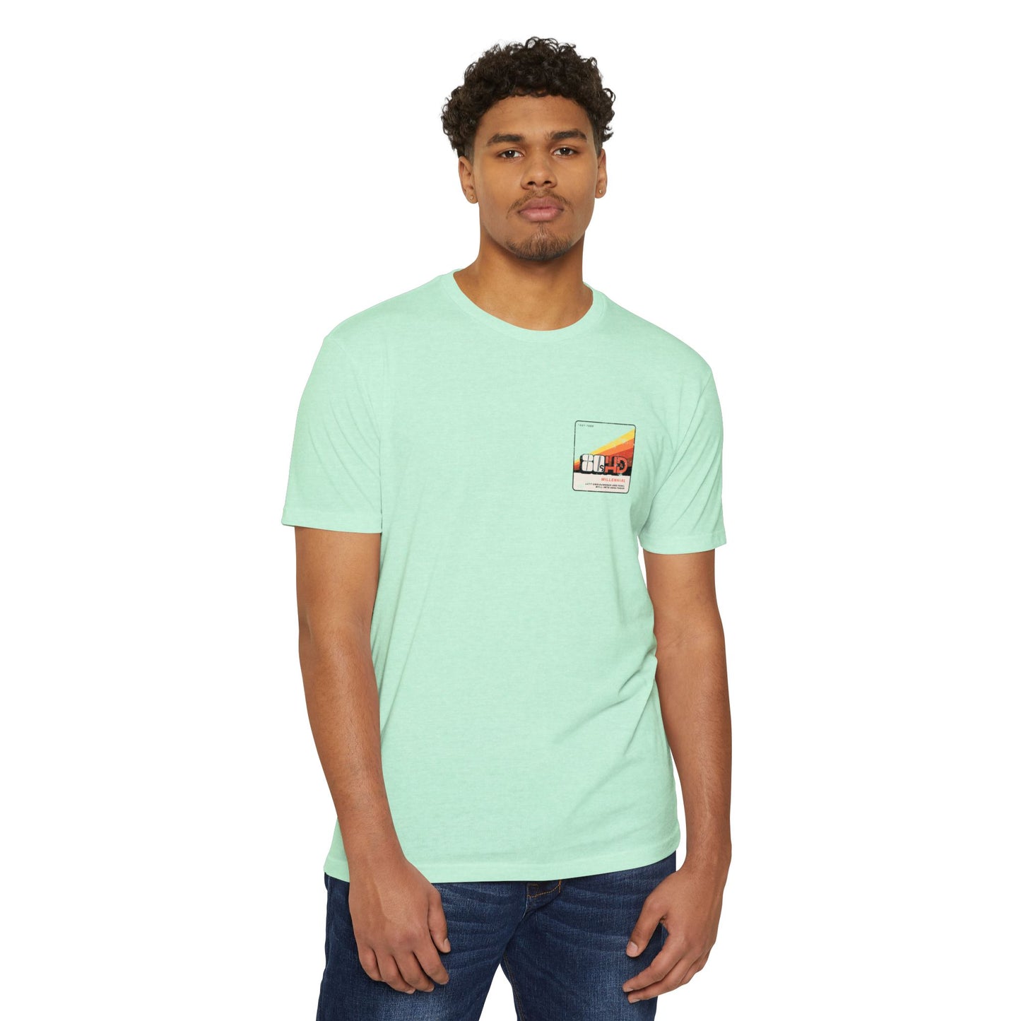 80sHD Millennial (Left Undiagnosed & Feral Well into Adulthood) - ADHD - Adult Unisex Tee
