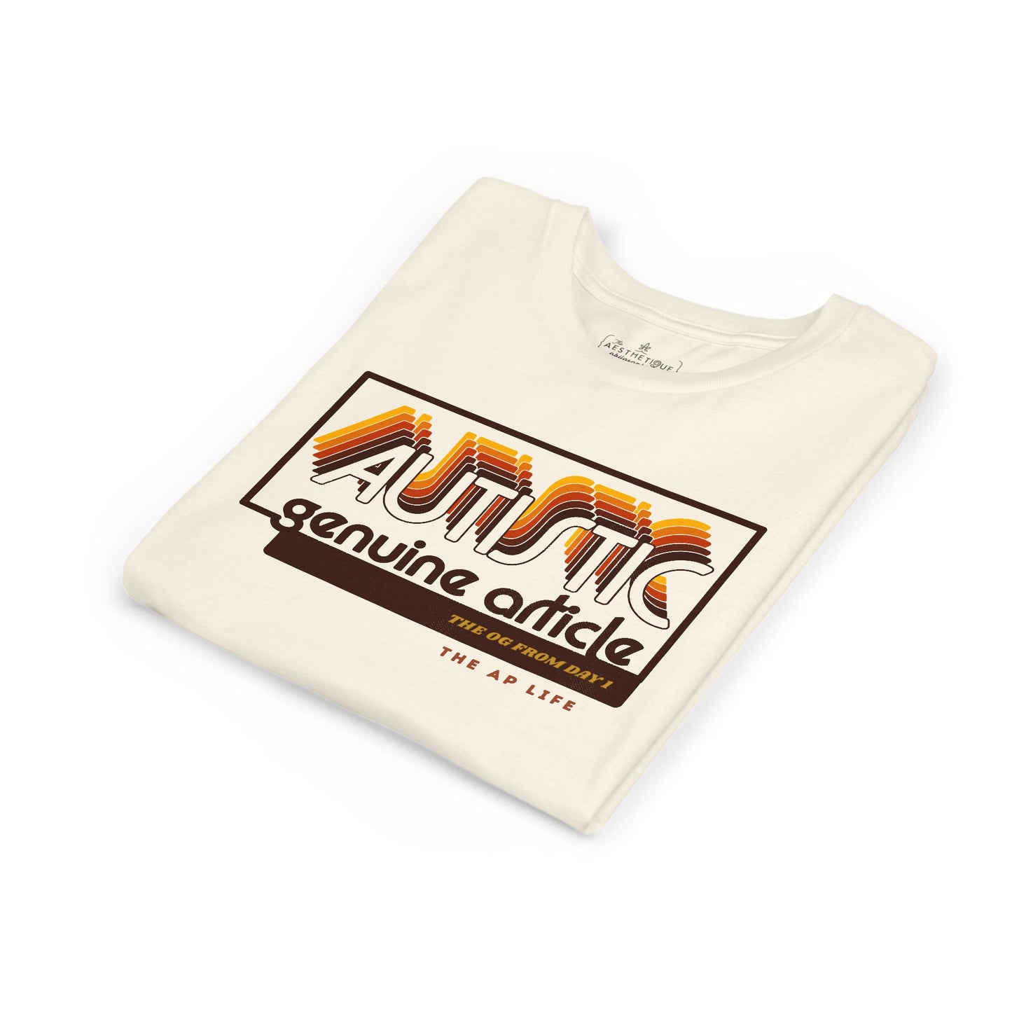 Autistic - Genuine Article - The OG Since Day 1 - Youth Unisex Jersey Tee