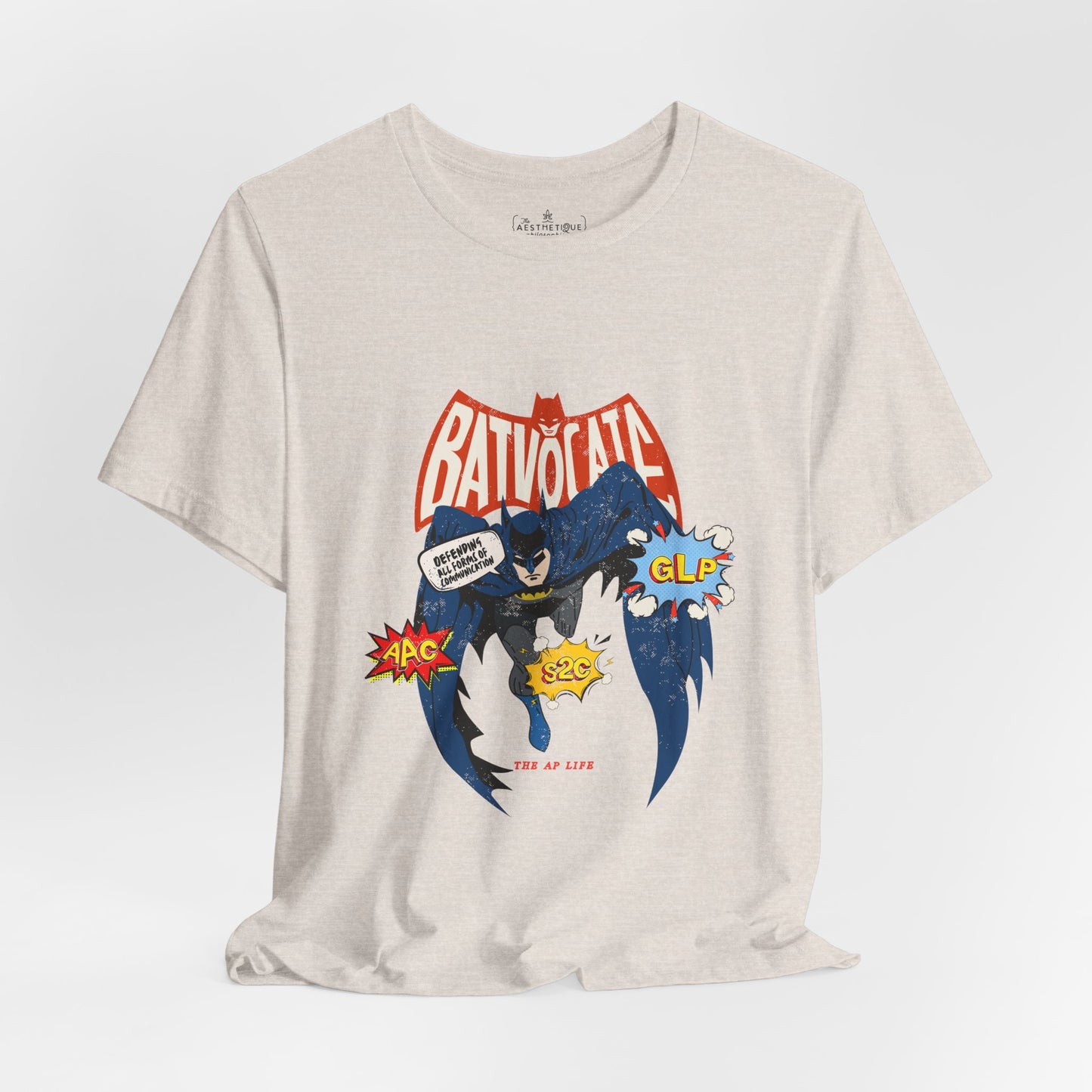 Batvocate - Defending All Forms of Communication - AAC - GLP - S2C - Adult Unisex Jersey Tee