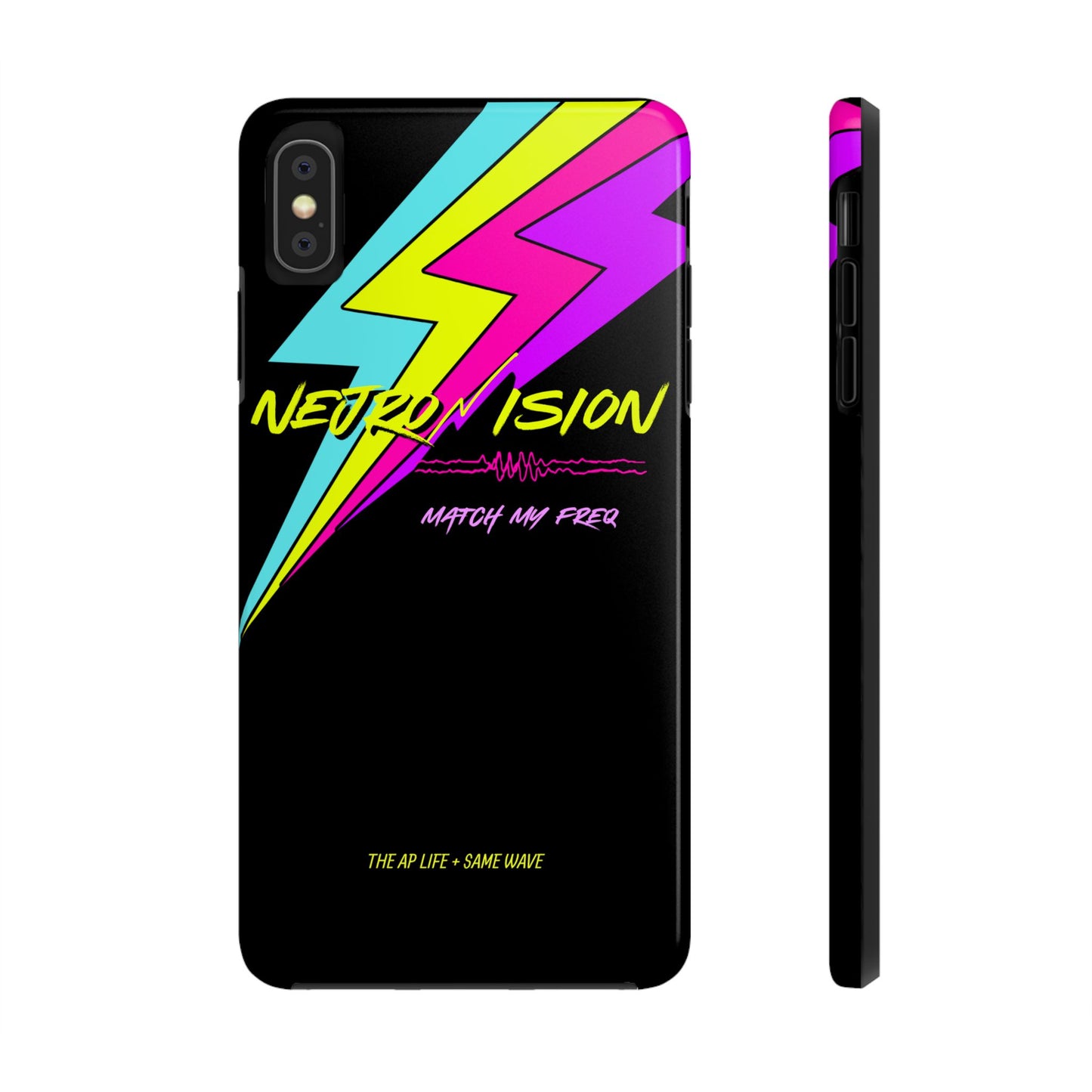 Neurovision - Match my Freq - Epilepsy Awareness Phone Cases - iPhone - Android