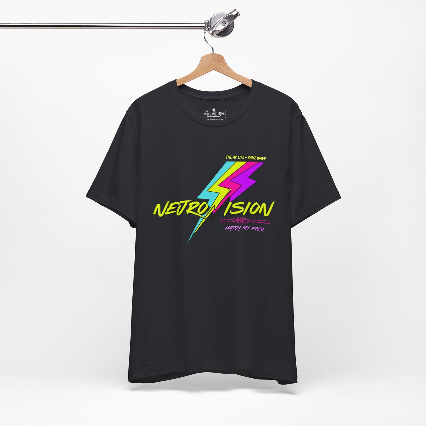 Neurovision - Match My Freq - Epilepsy Awareness - Adult Unisex Jersey Tee