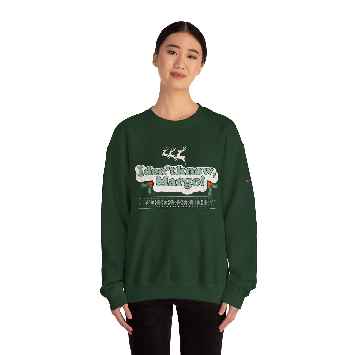Why Not Presume Competence, Todd? I Don't Know Margo! - Neuro-Affirming Adult Unisex Ugly Christmas Sweater