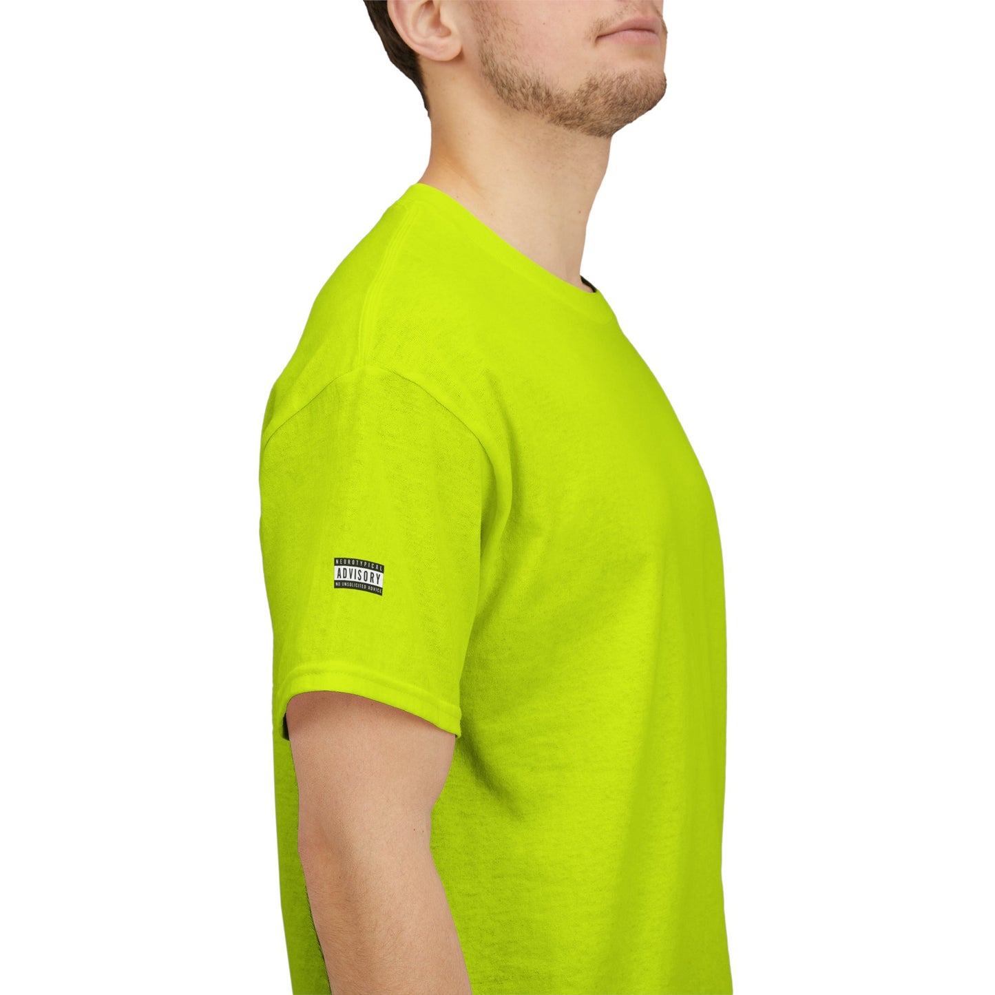 Neurodivergent by Nature (Neurotypical Advisory) - Adult Unisex Jersey Tee