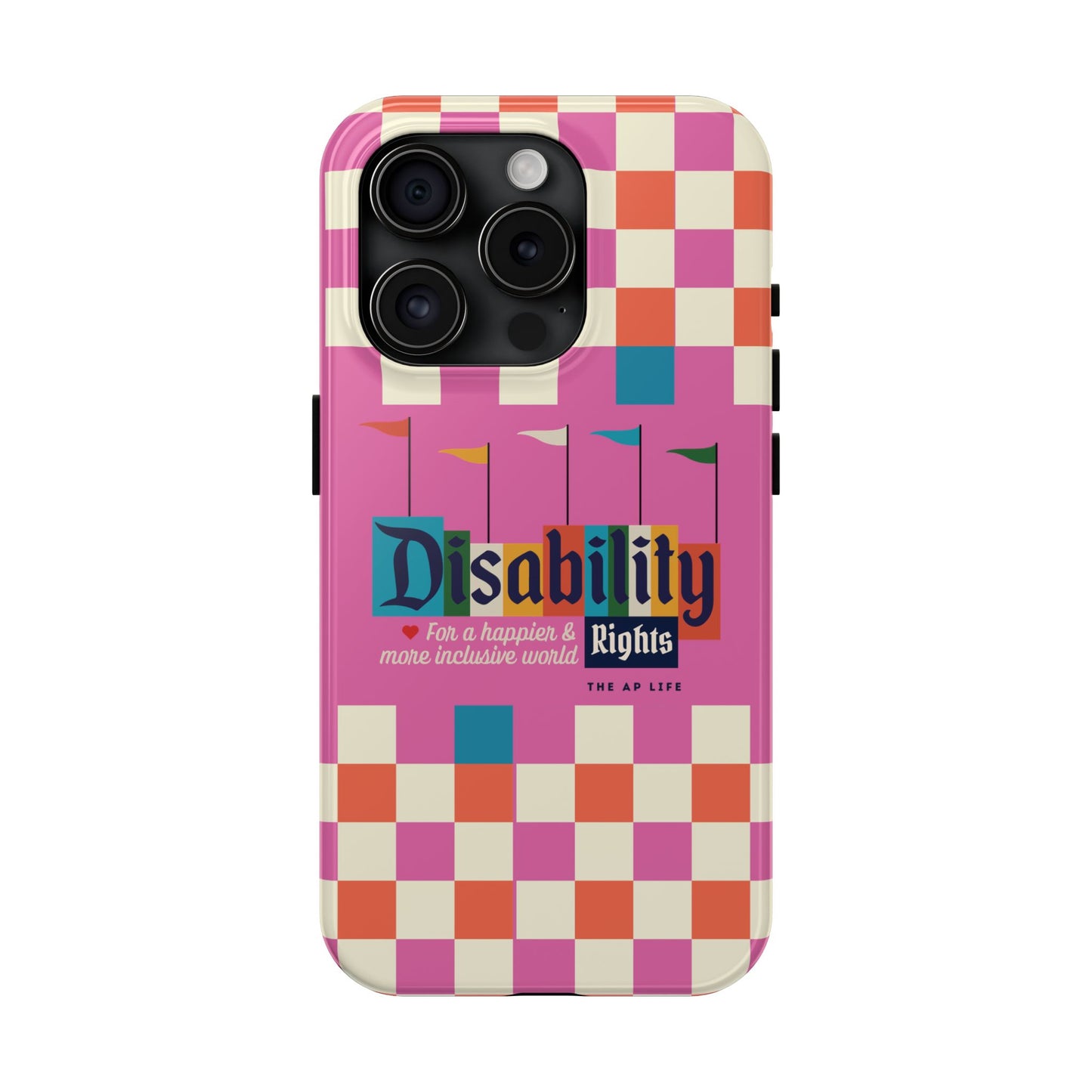 Disability Rights for A Happier & More Inclusive World - iPhone Case