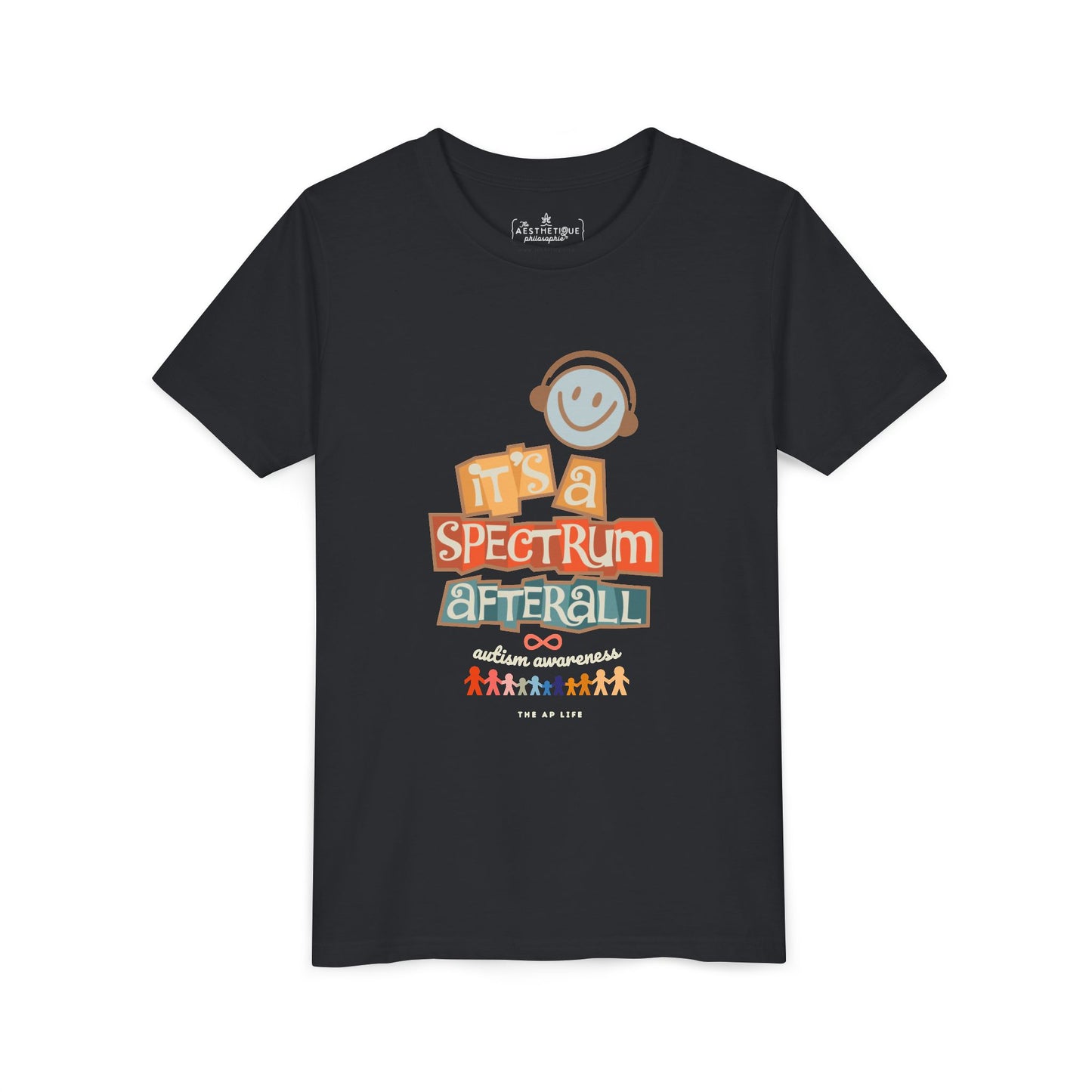 It's A Spectrum Afterall - Autism Awareness - Youth Unisex Jersey Tee