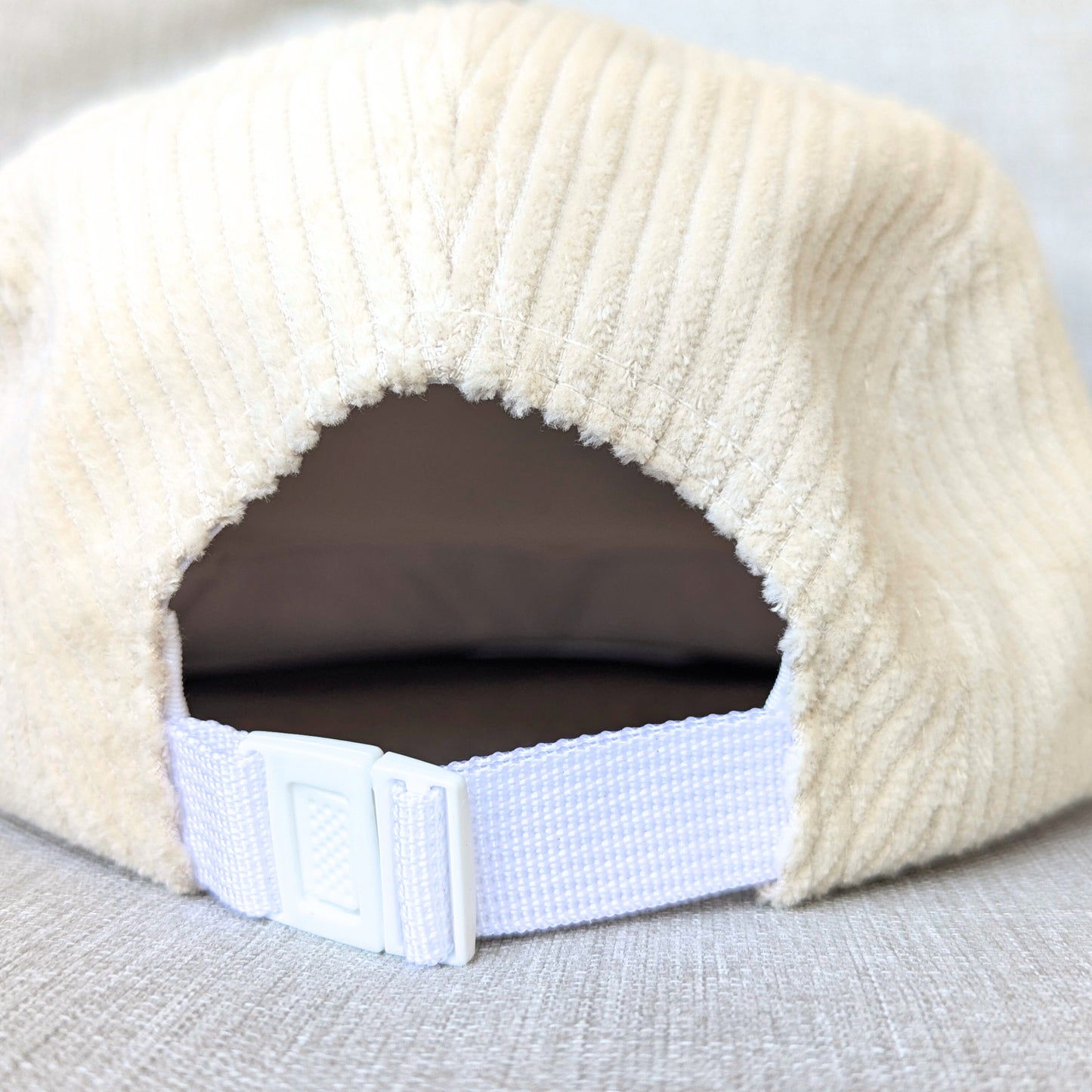 That's So Neuro Typical Yo Unisex Corduroy Flat Brim Hat with Patch