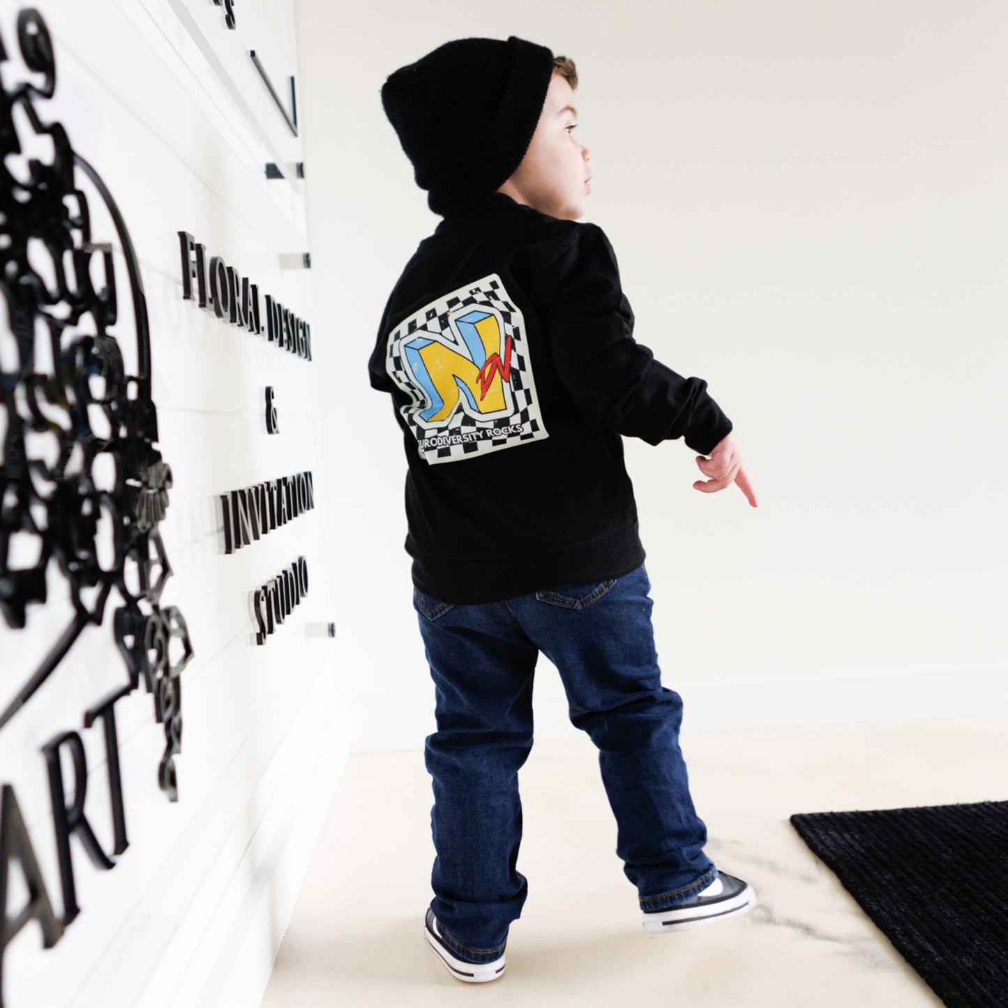 NDV Kids' Lightweight Cotton Terry Zip-Up