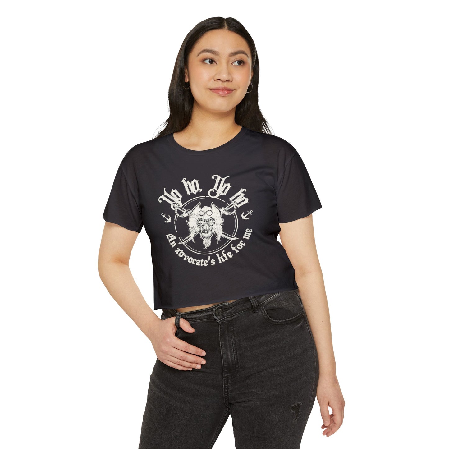 An Advocate's Life for Me - Pirates - Women's Crop Top Tee
