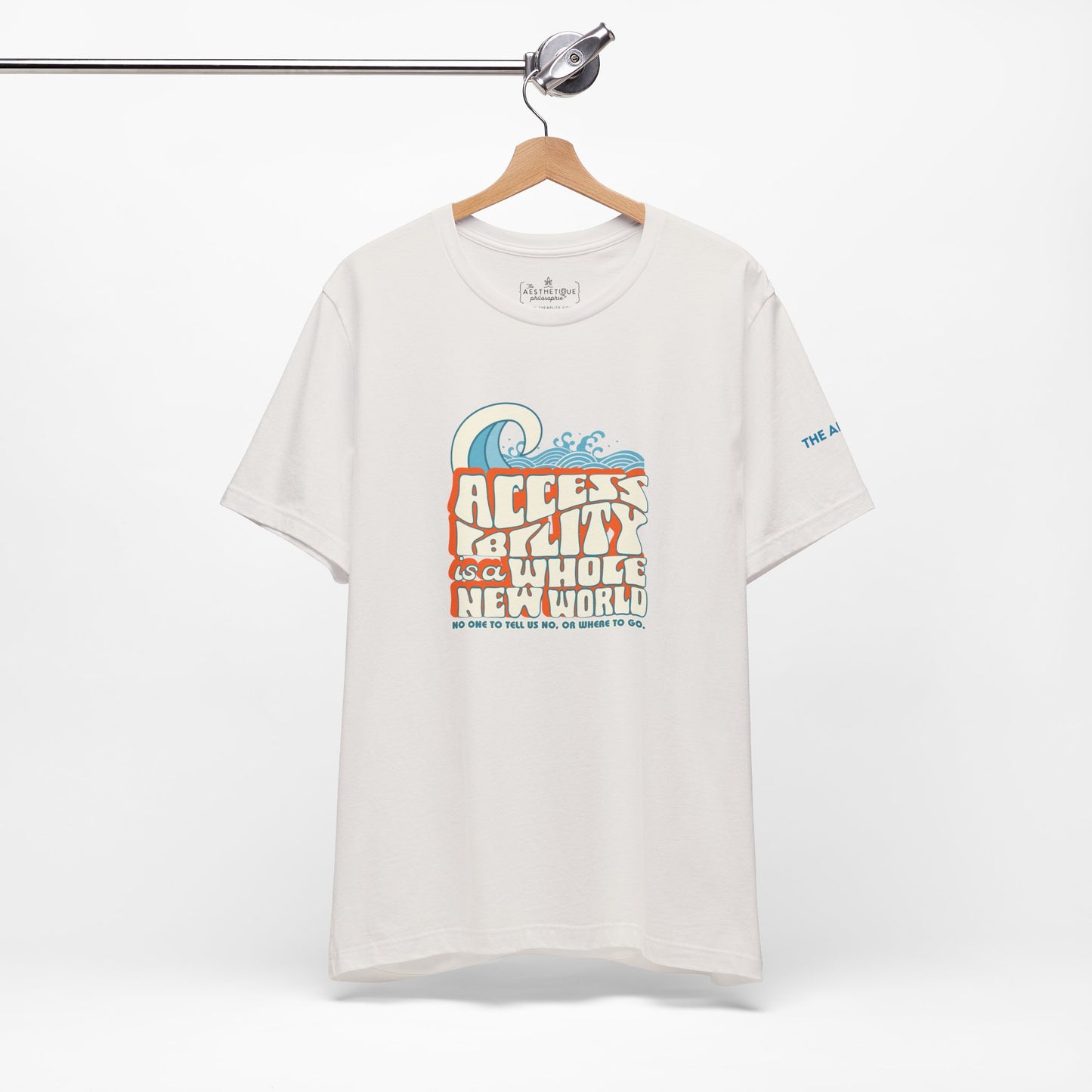 Accessibility Is A Whole New World - Fundraiser Adult Unisex Tee