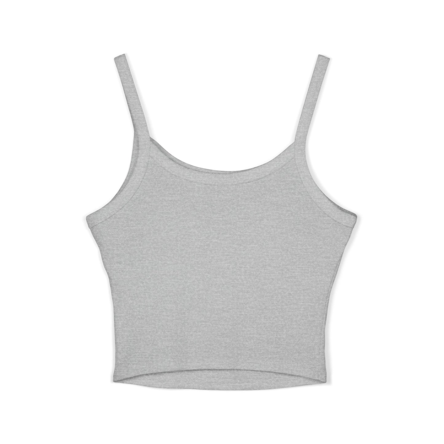 Genuine Advocates Pony Up (No Phonies, Let's Do This) - Women's Spaghetti Strap Crop Top Tank