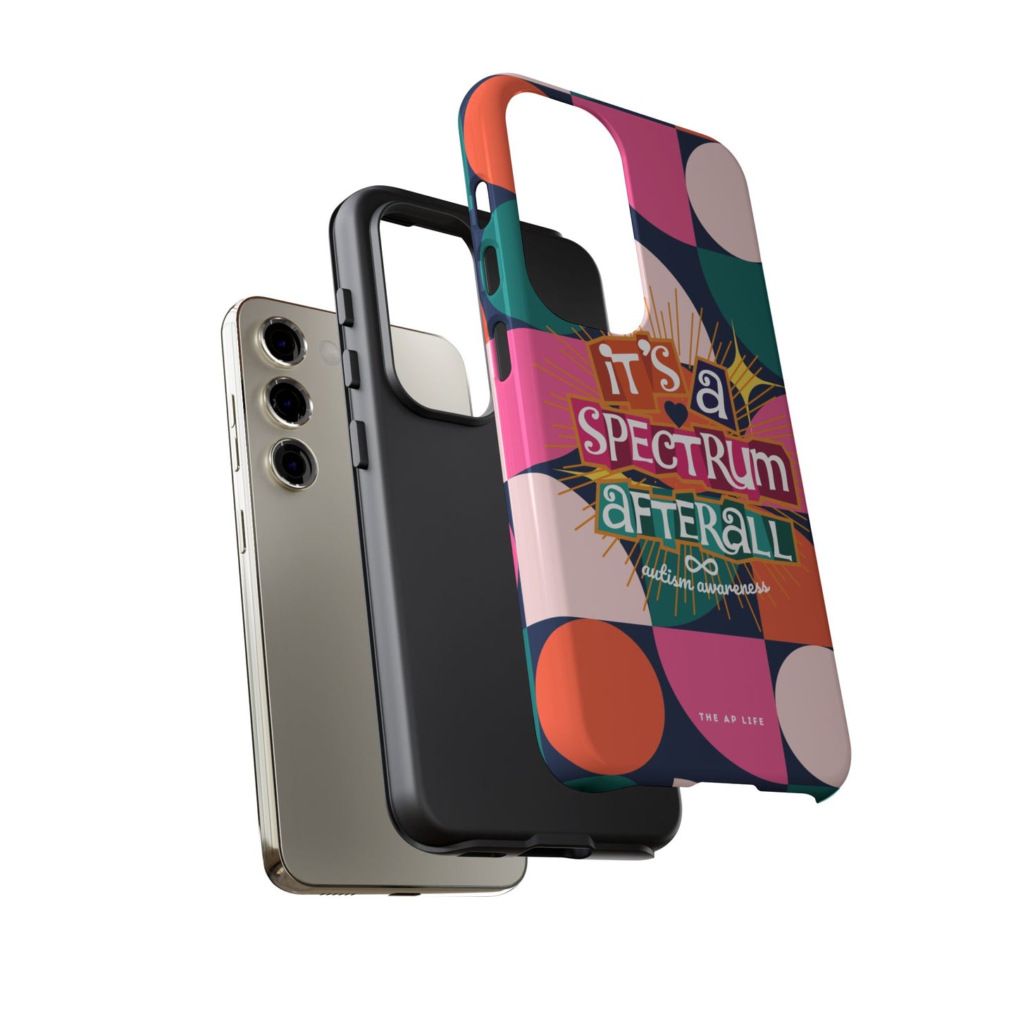 It's A Spectrum Afterall - Autism Awareness - Android Phone Case for Google Pixel & Samsung